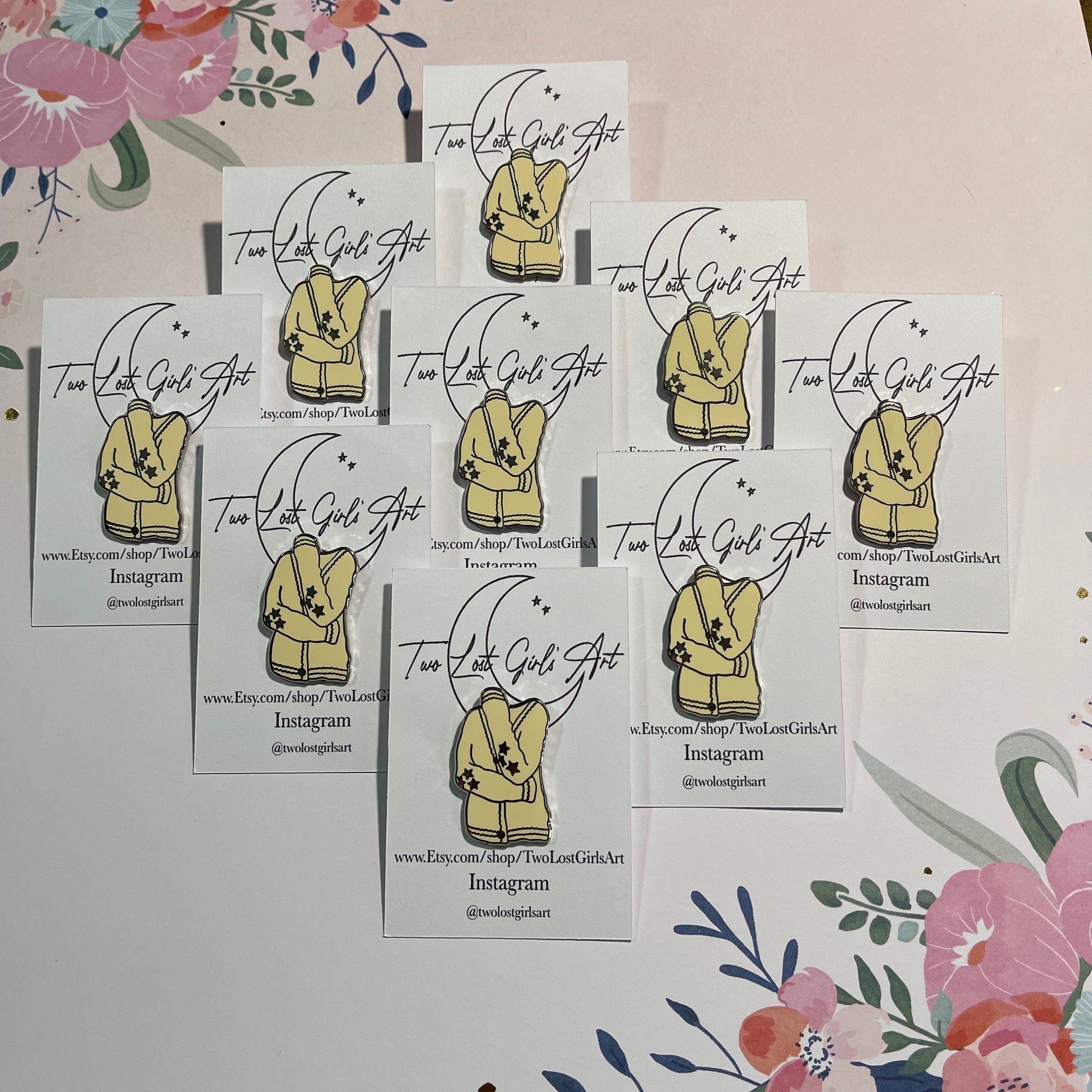 Folklore Cardigan Pin