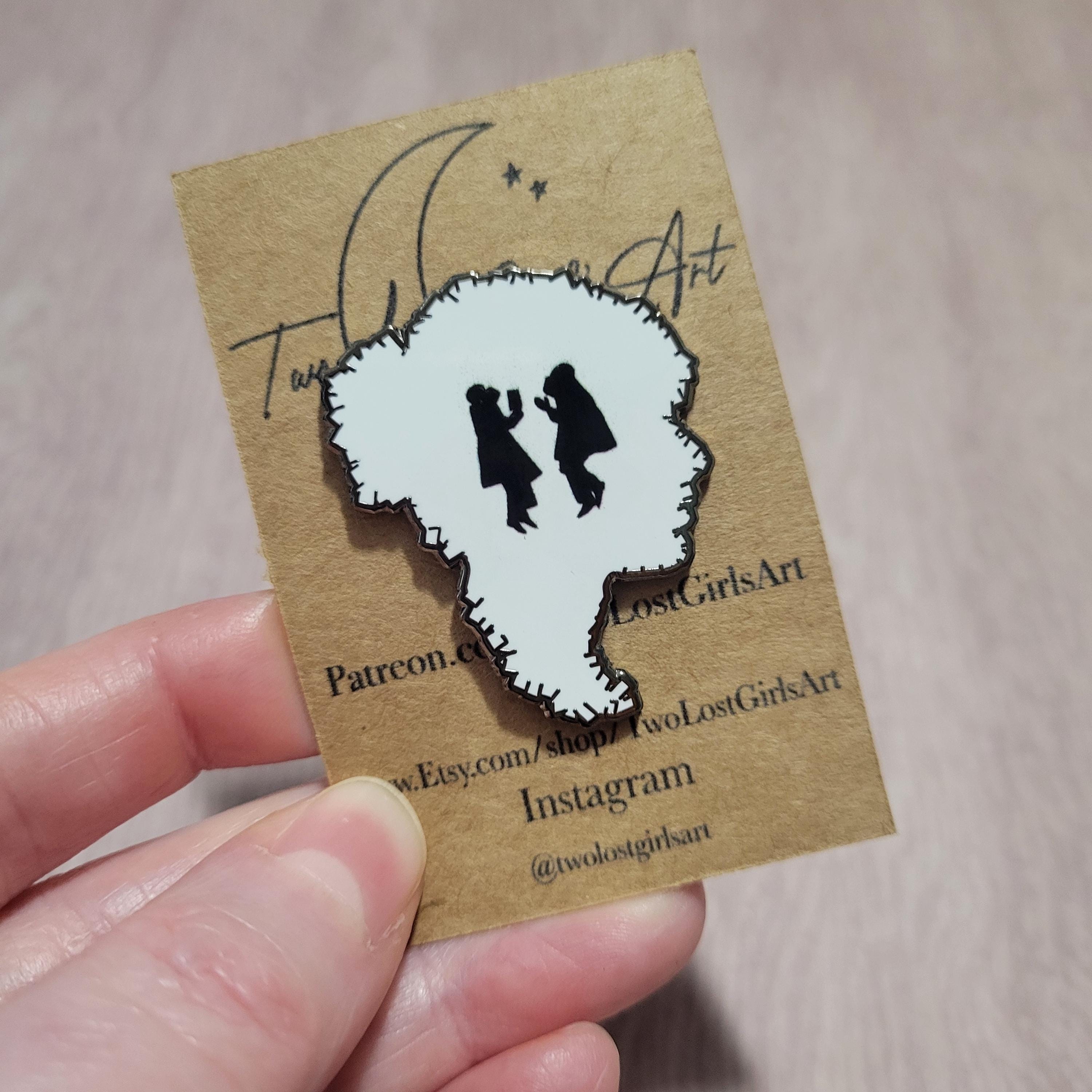 It's ruining my life enamel pin