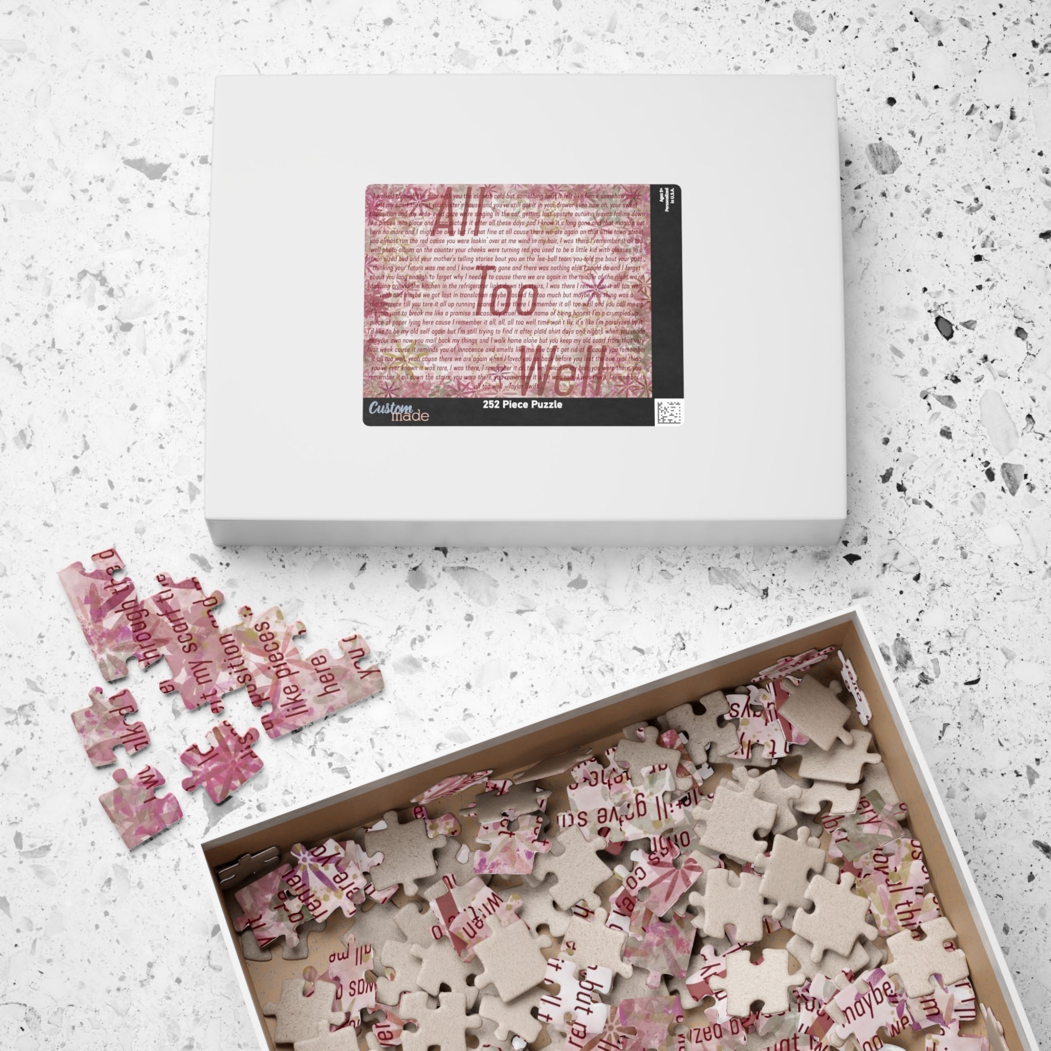 All Too Well Puzzle (110, 252, 520, 1014 piece)