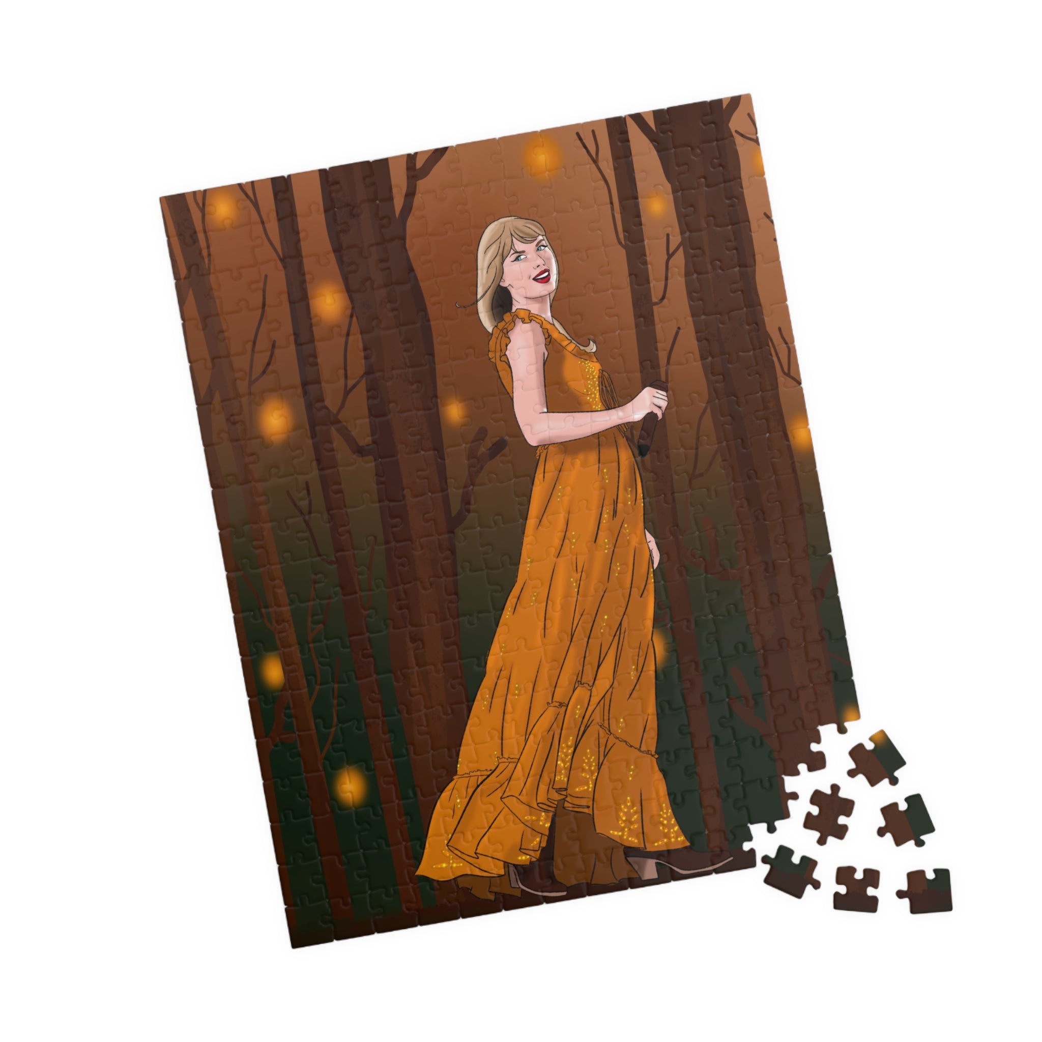 Enchanting Evermore Forest Puzzle ( 110, 252, 520, 1014-piece )
