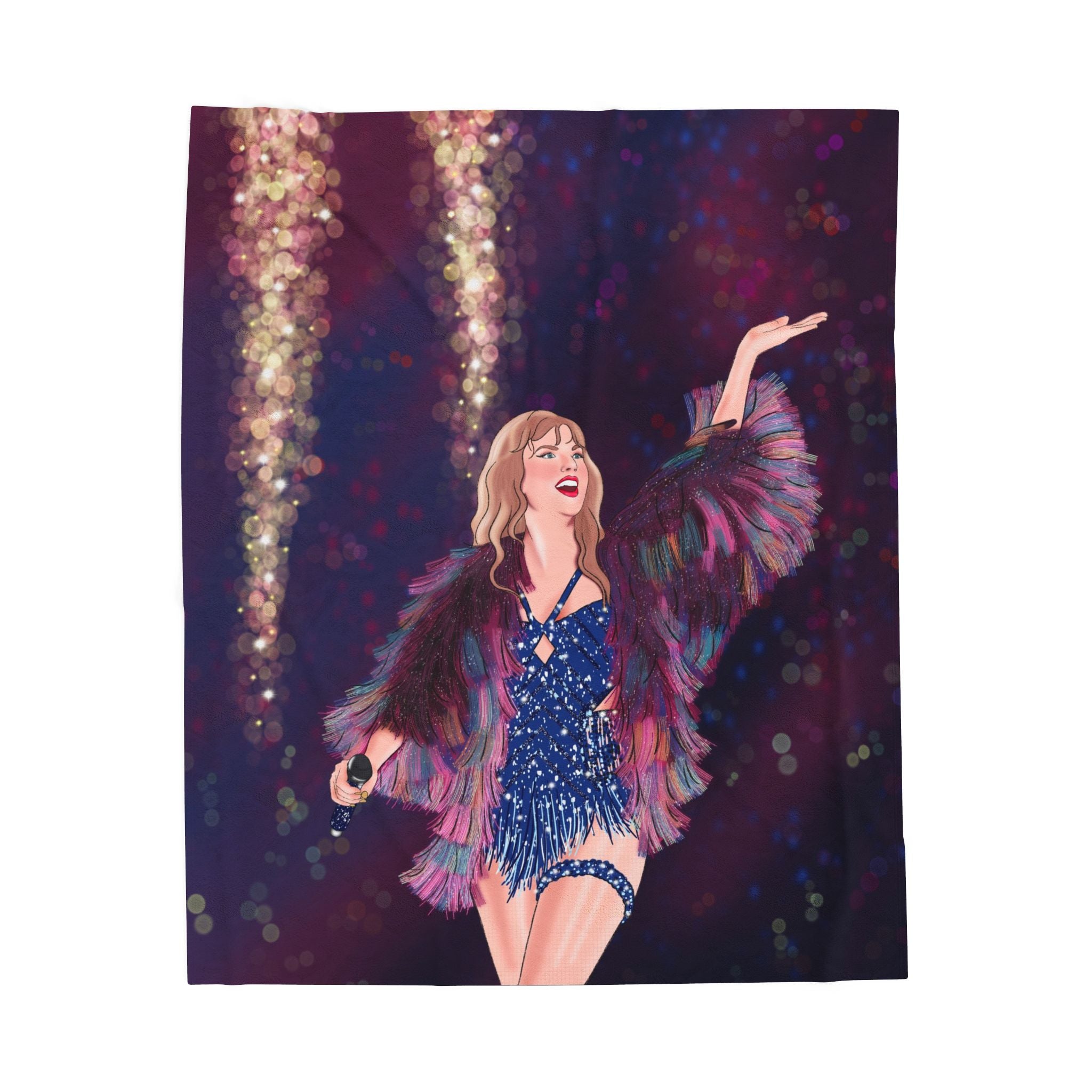 Karma Velveteen Plush Blanket