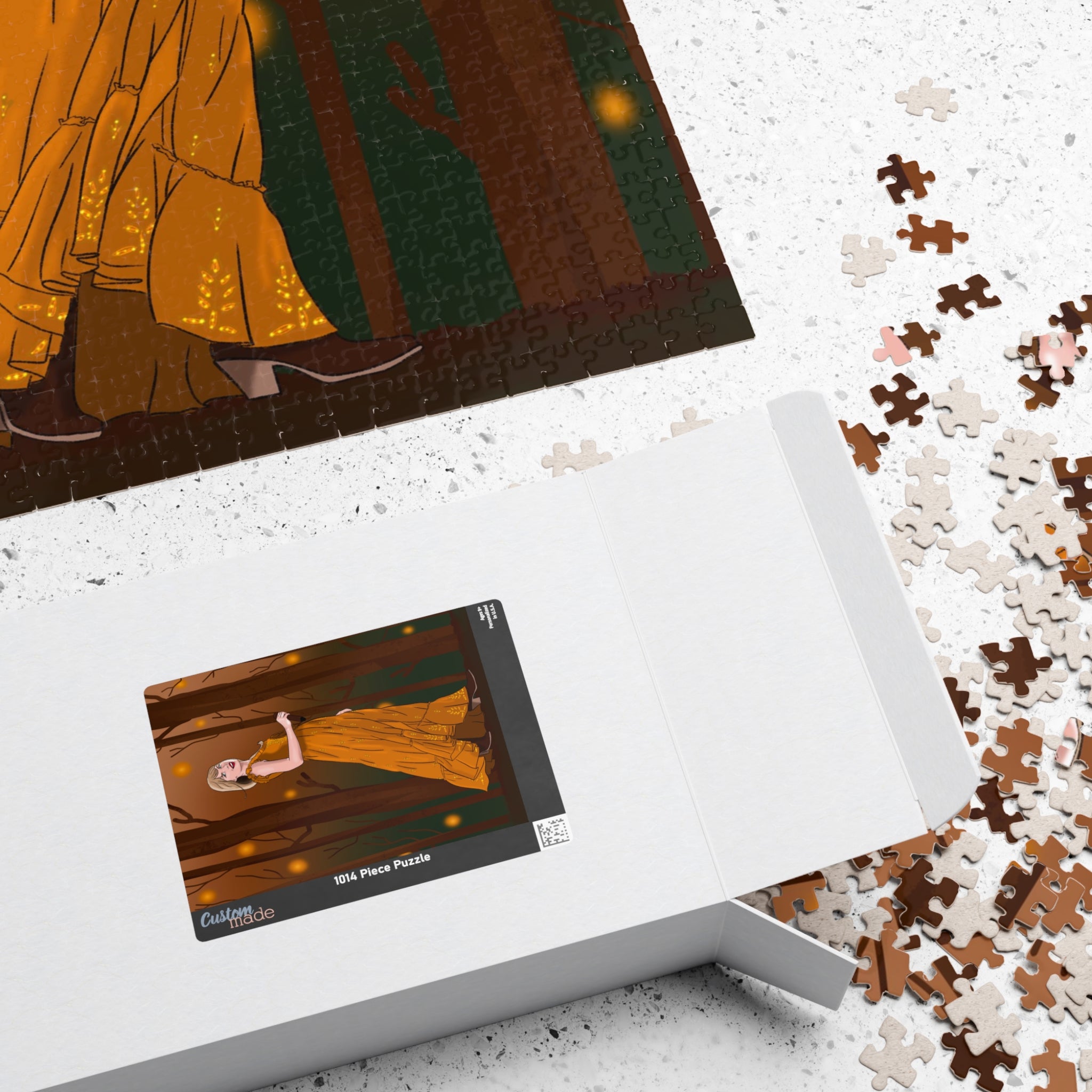 Enchanting Evermore Forest Puzzle ( 110, 252, 520, 1014-piece )