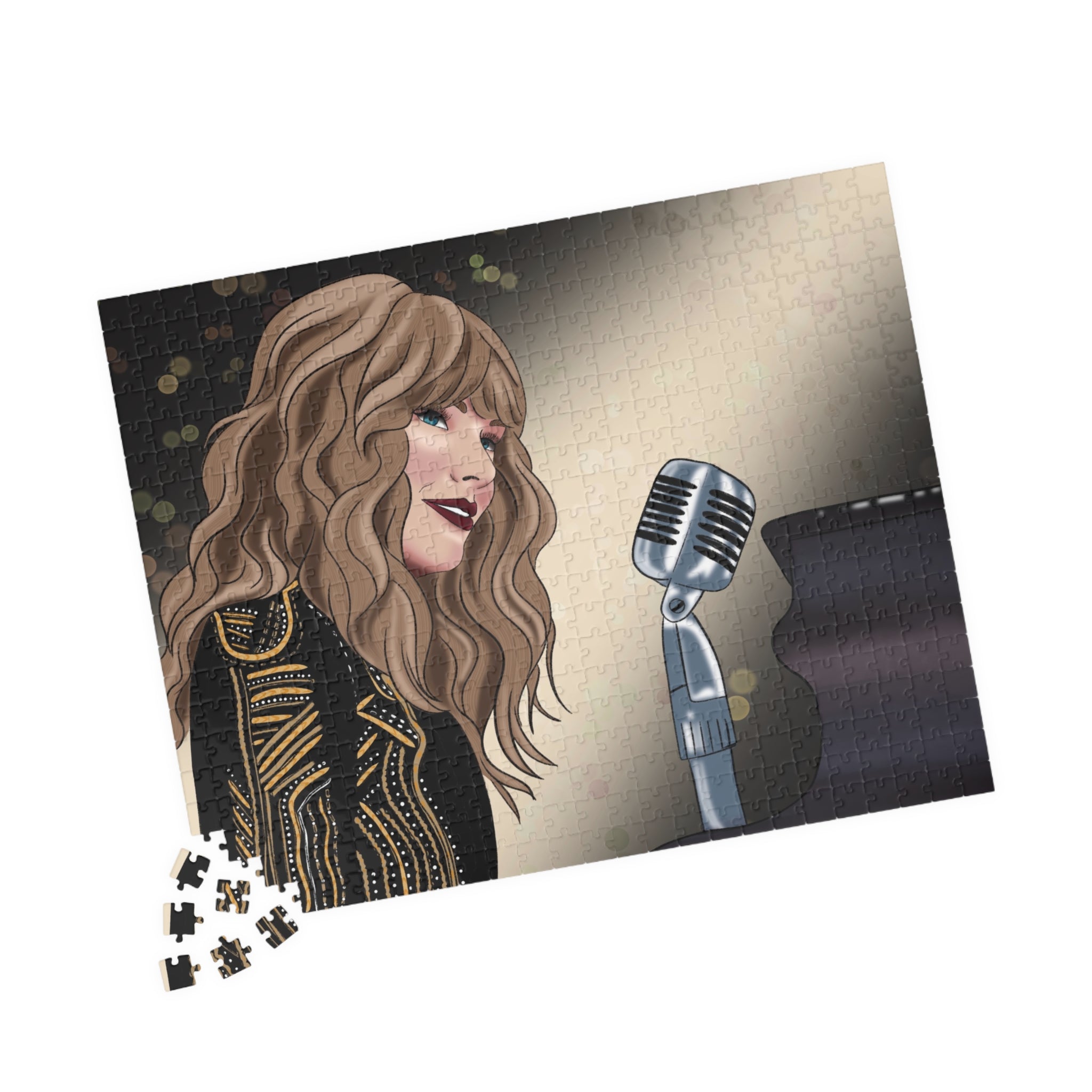 New Years Day Puzzle 4 size options: 110, 252, 520, 1014 Pieces