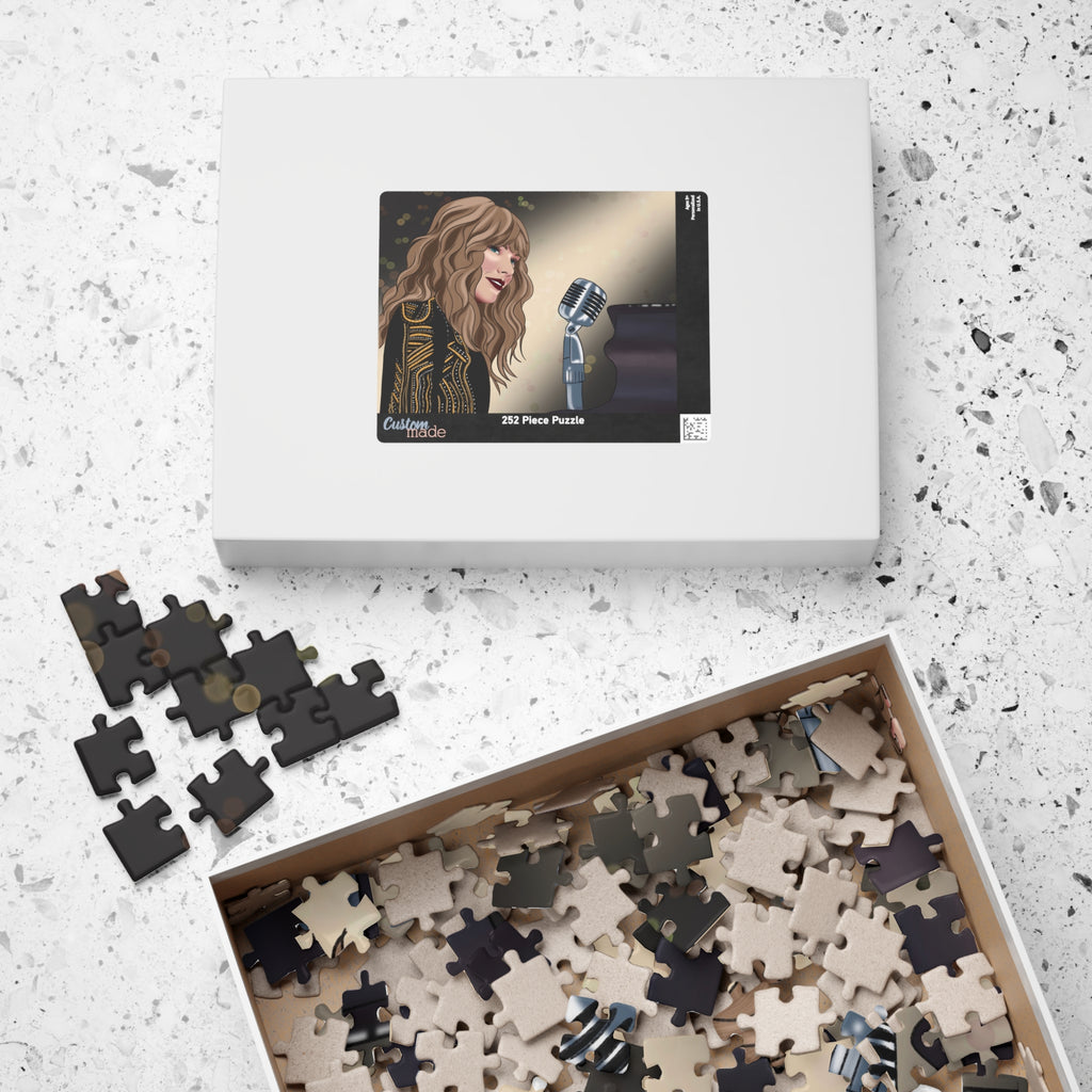 New Years Day Puzzle 4 size options: 110, 252, 520, 1014 Pieces