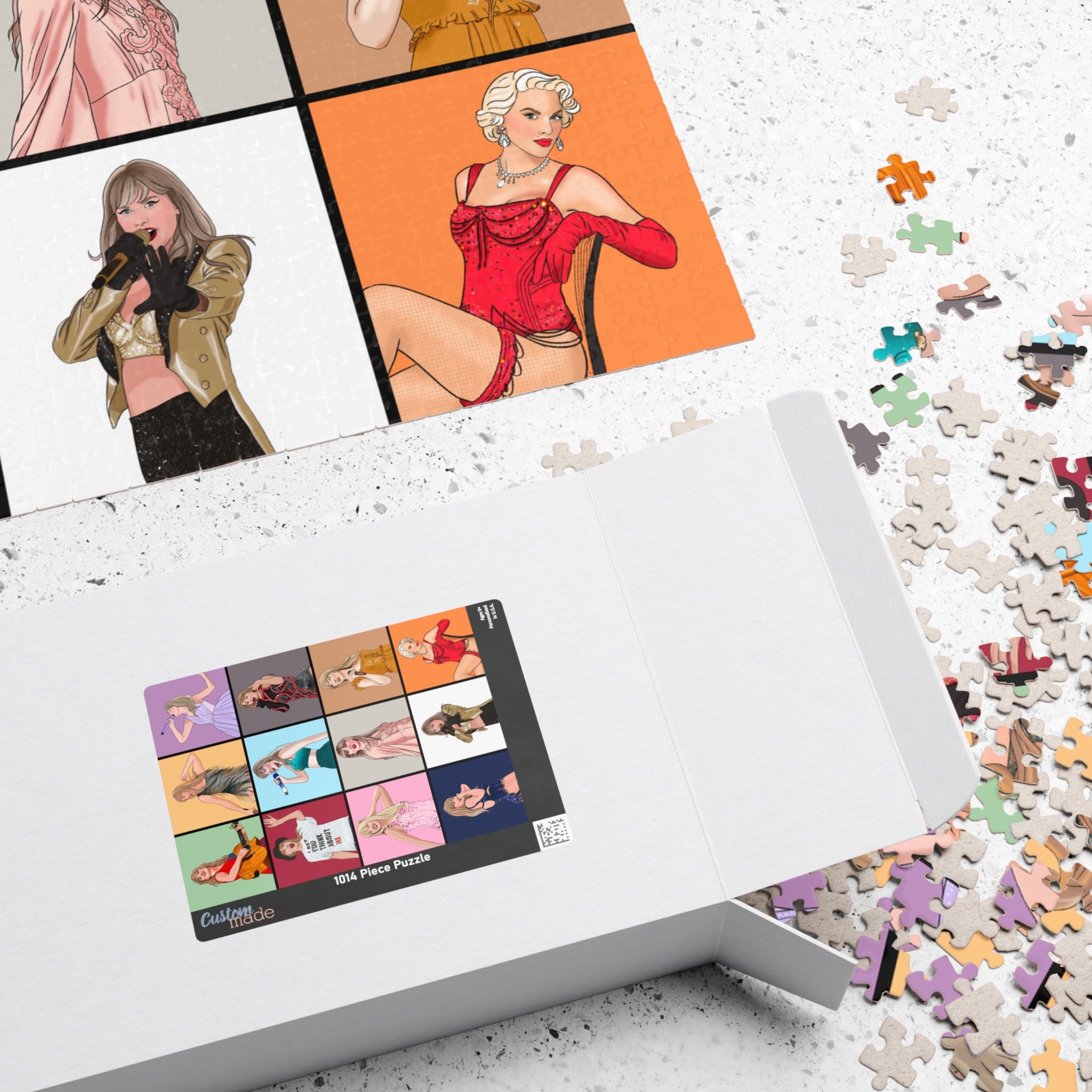 12 Eras Puzzle (110, 252, 520, 1014-piece)