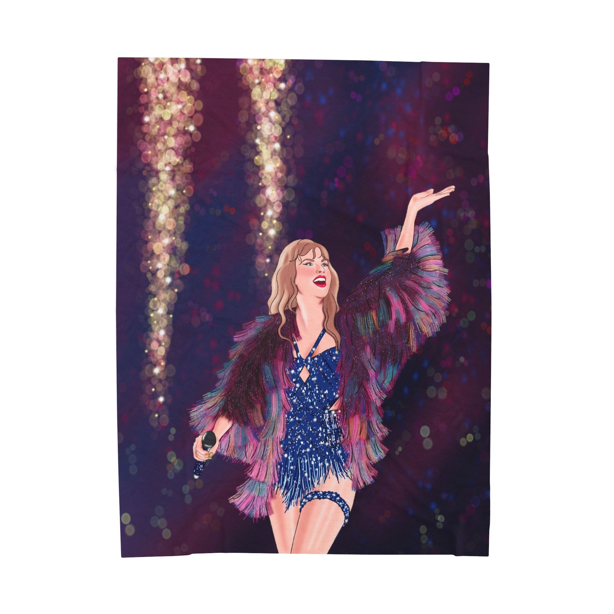 Karma Velveteen Plush Blanket