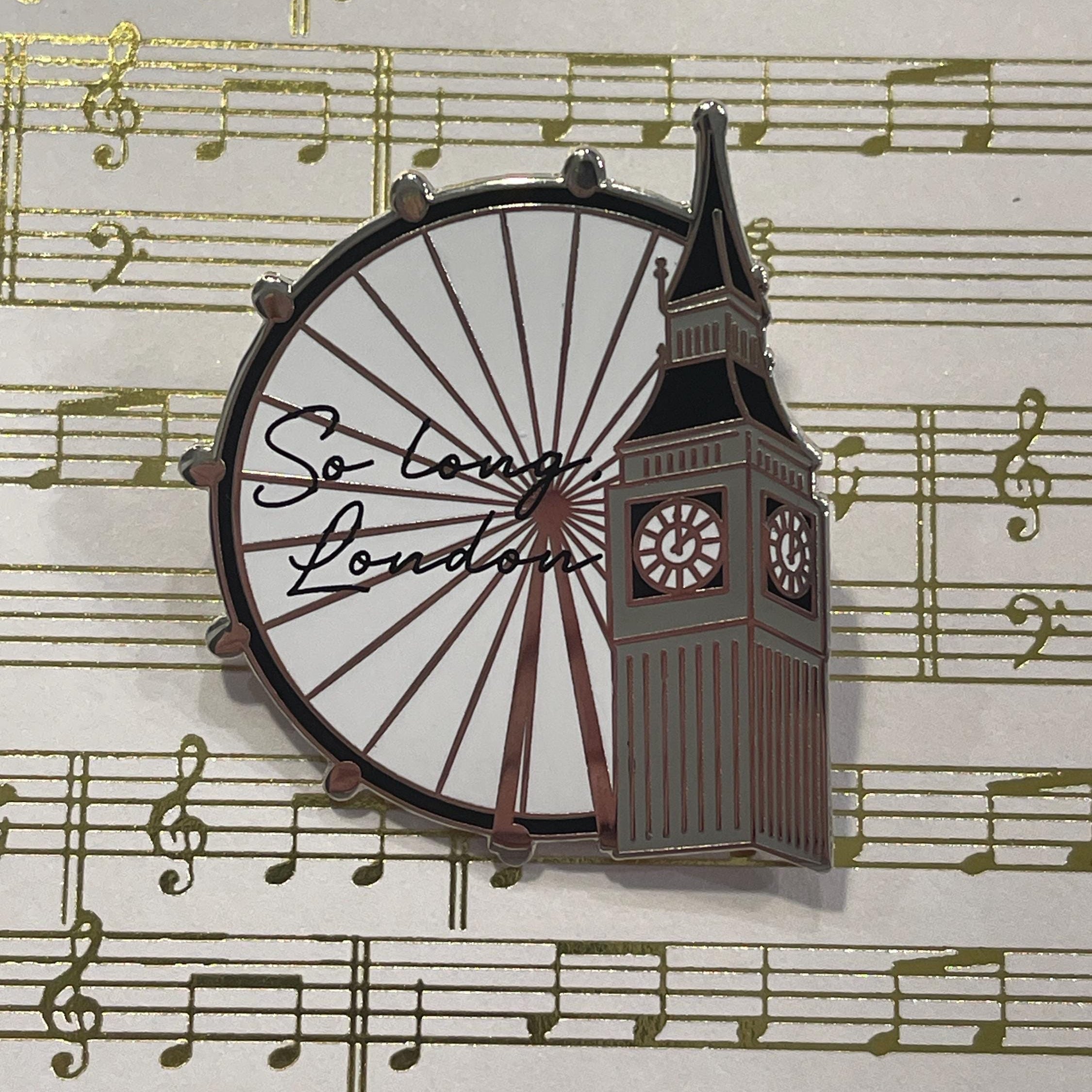 So Long London Pin