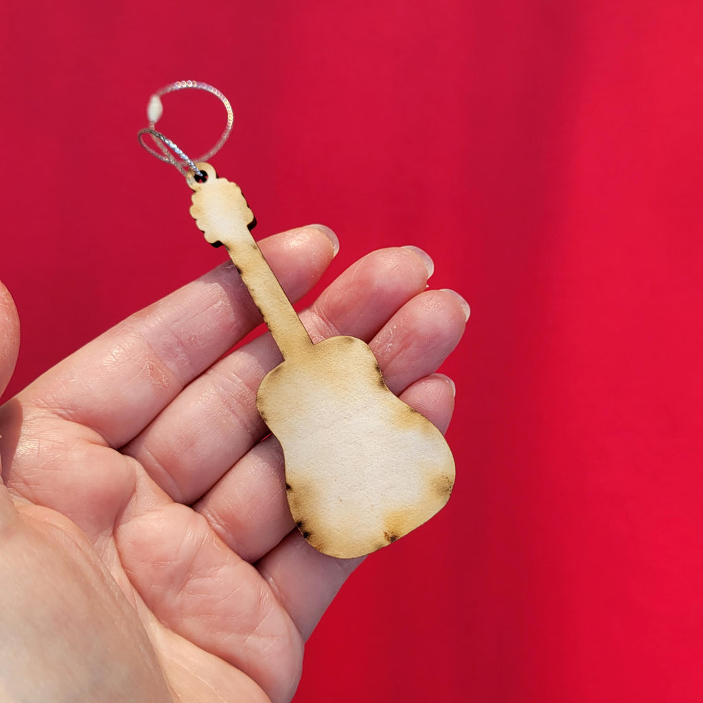 Koi Fish Guitar Christmas Ornament