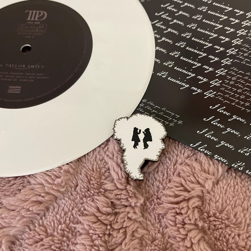 It's ruining my life enamel pin