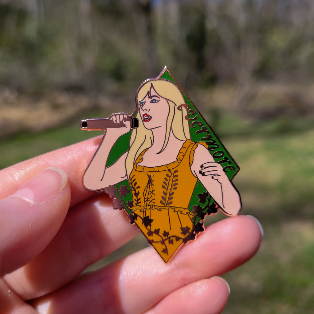 Evermore 2in Hard Enamel Pin