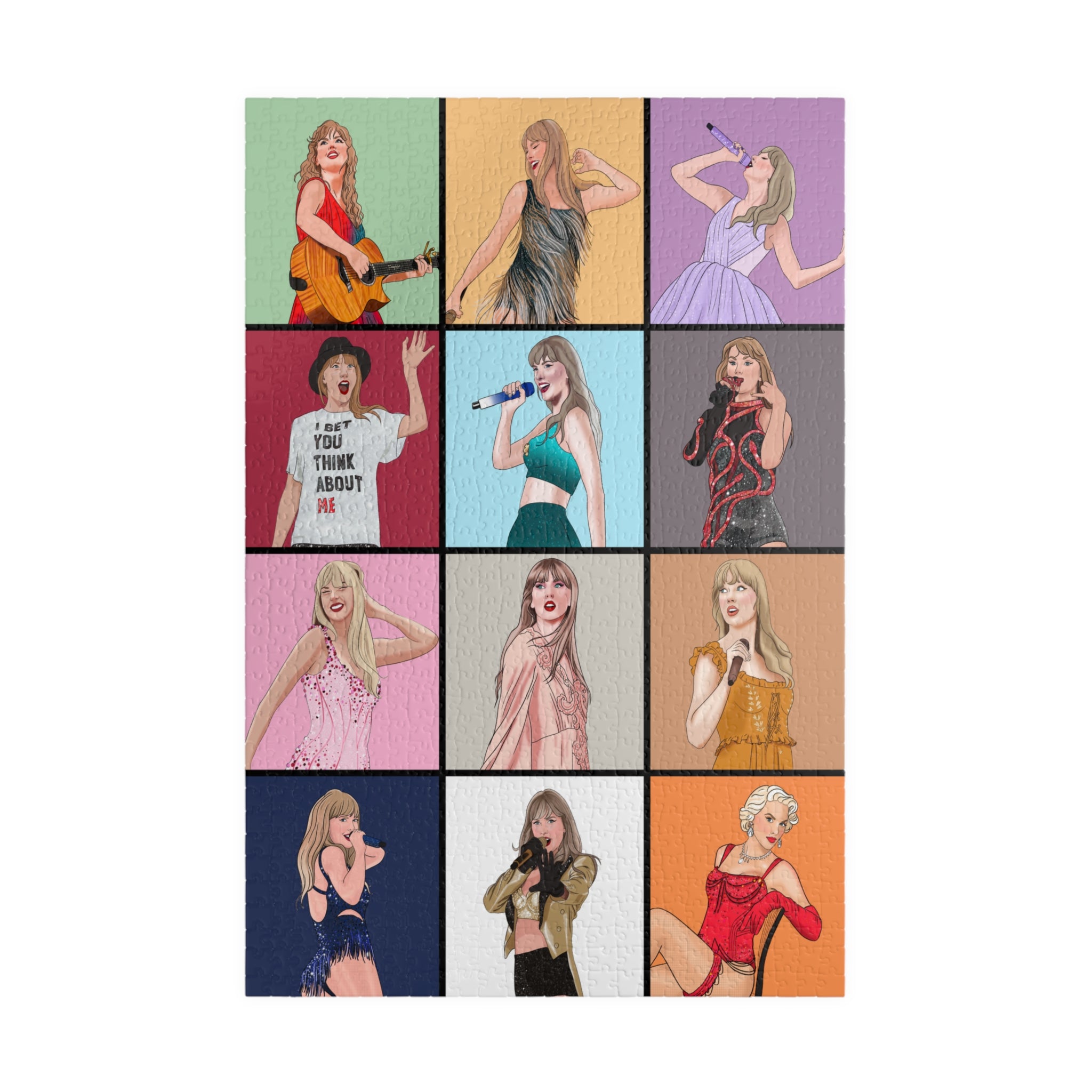 12 Eras Puzzle (110, 252, 520, 1014-piece)