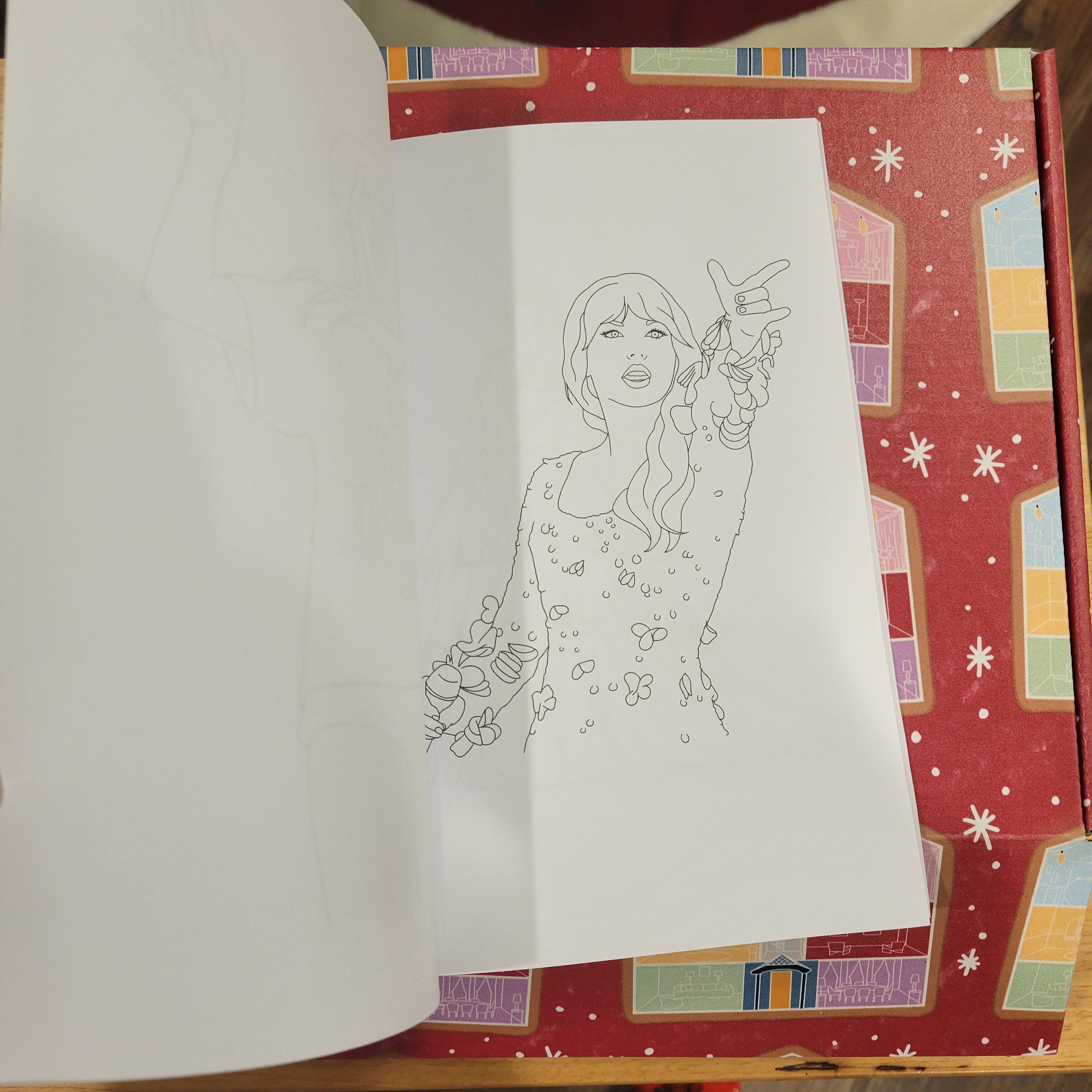 Tour Outfit Mini Coloring Book | A5 size