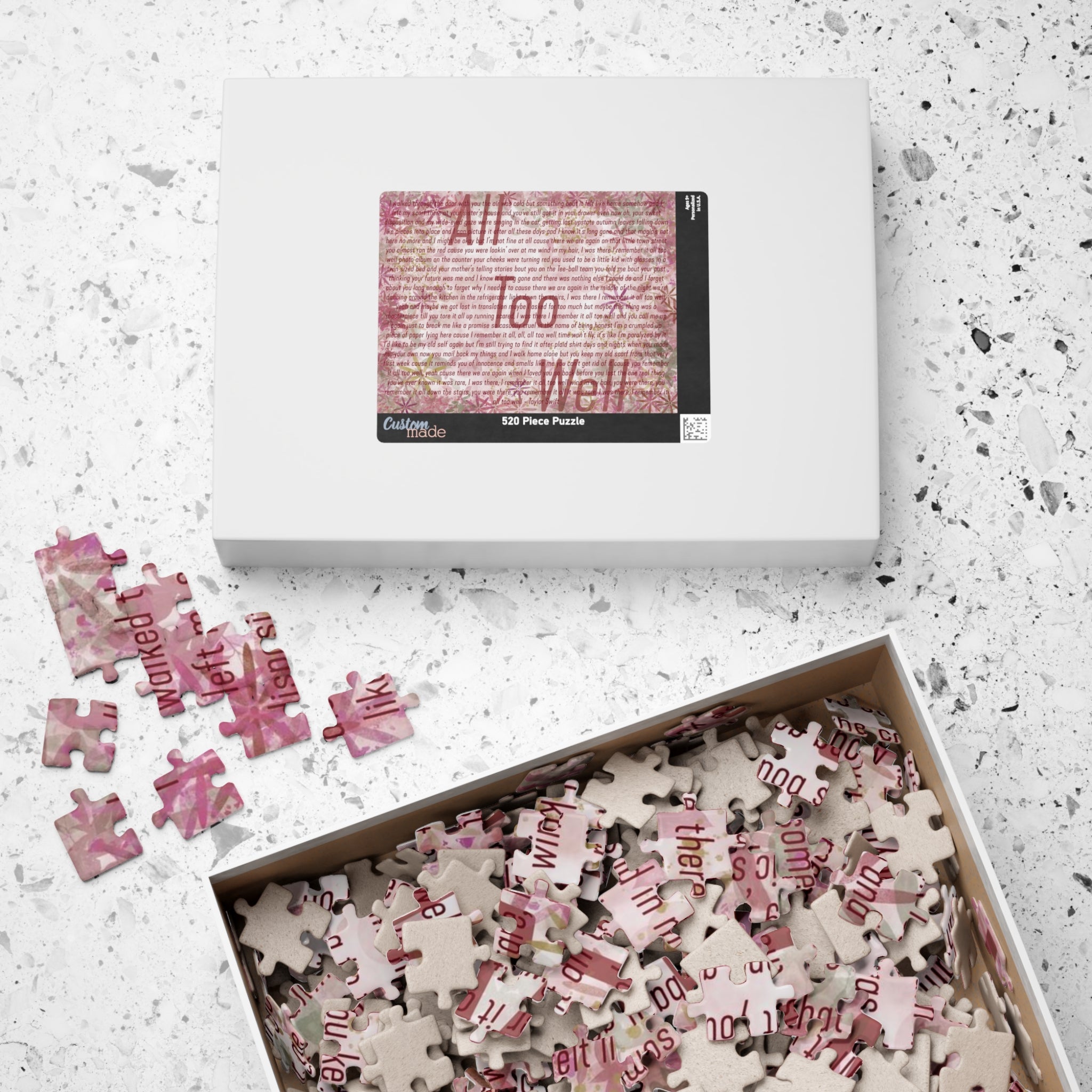 All Too Well Puzzle (110, 252, 520, 1014 piece)