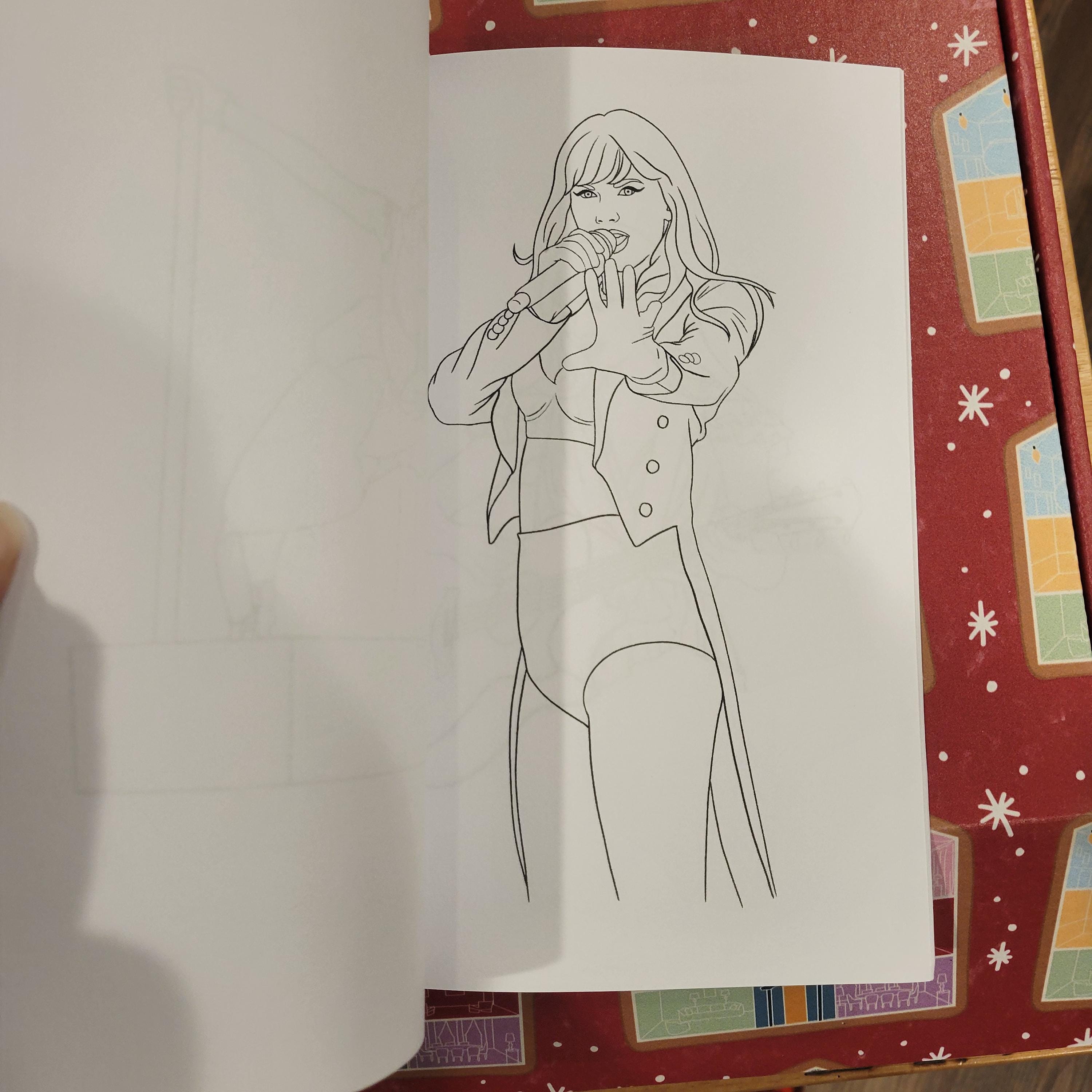 Tour Outfit Mini Coloring Book | A5 size