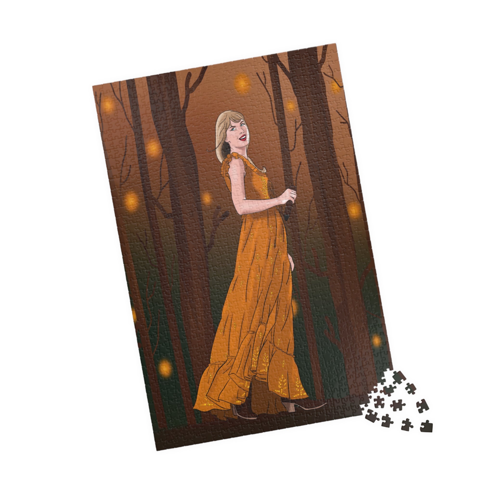 Enchanting Evermore Forest Puzzle ( 110, 252, 520, 1014-piece )