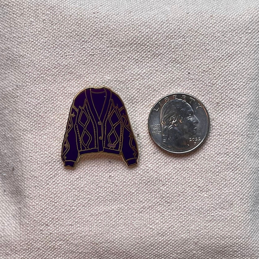 Speak Now Cardigan Pin