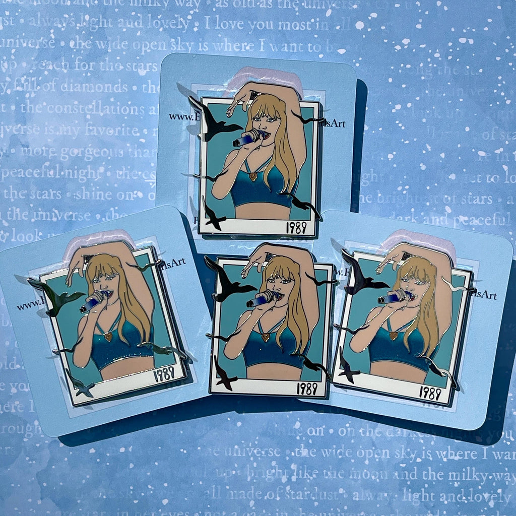 1989 Polaroid "Eras Collection" Pin