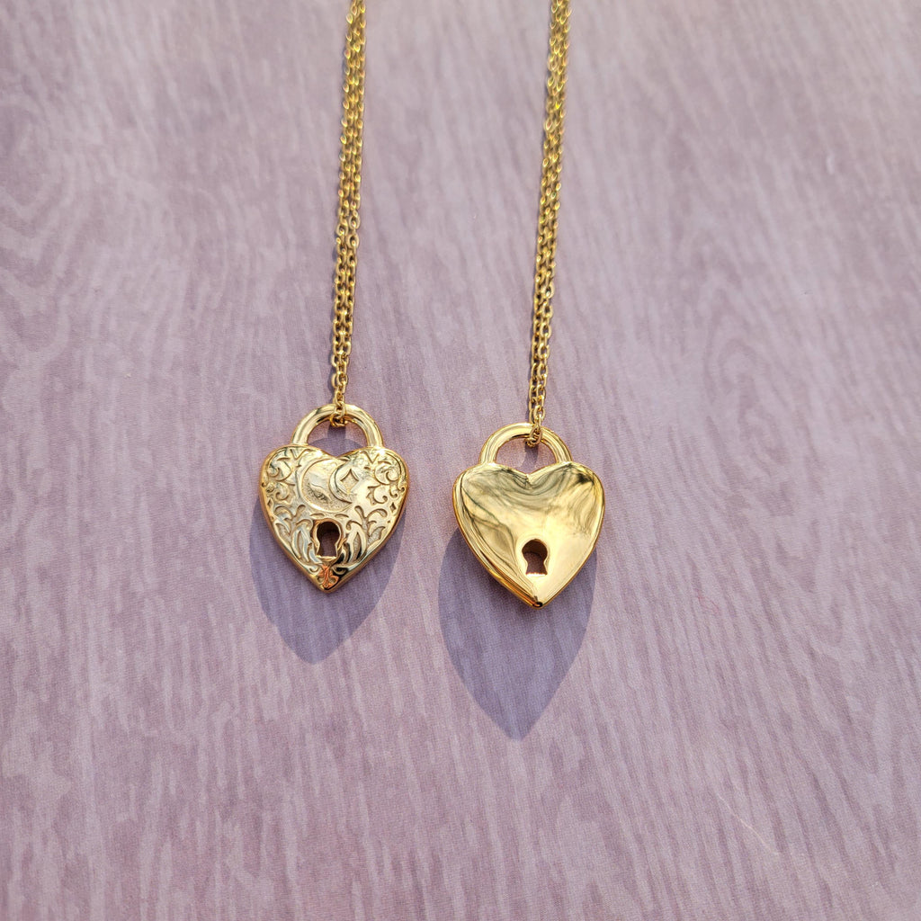 Secret Gardens Padlock Necklace