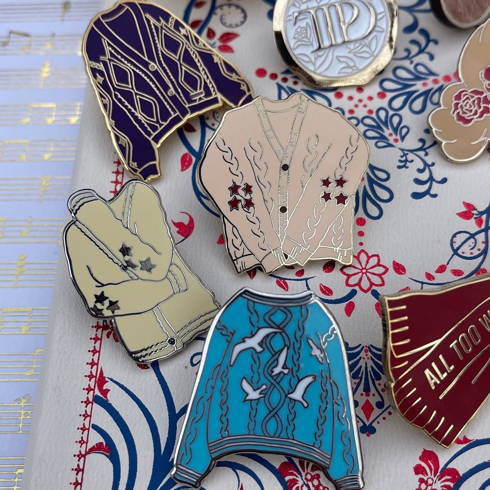 Midnights Cardigan Pin