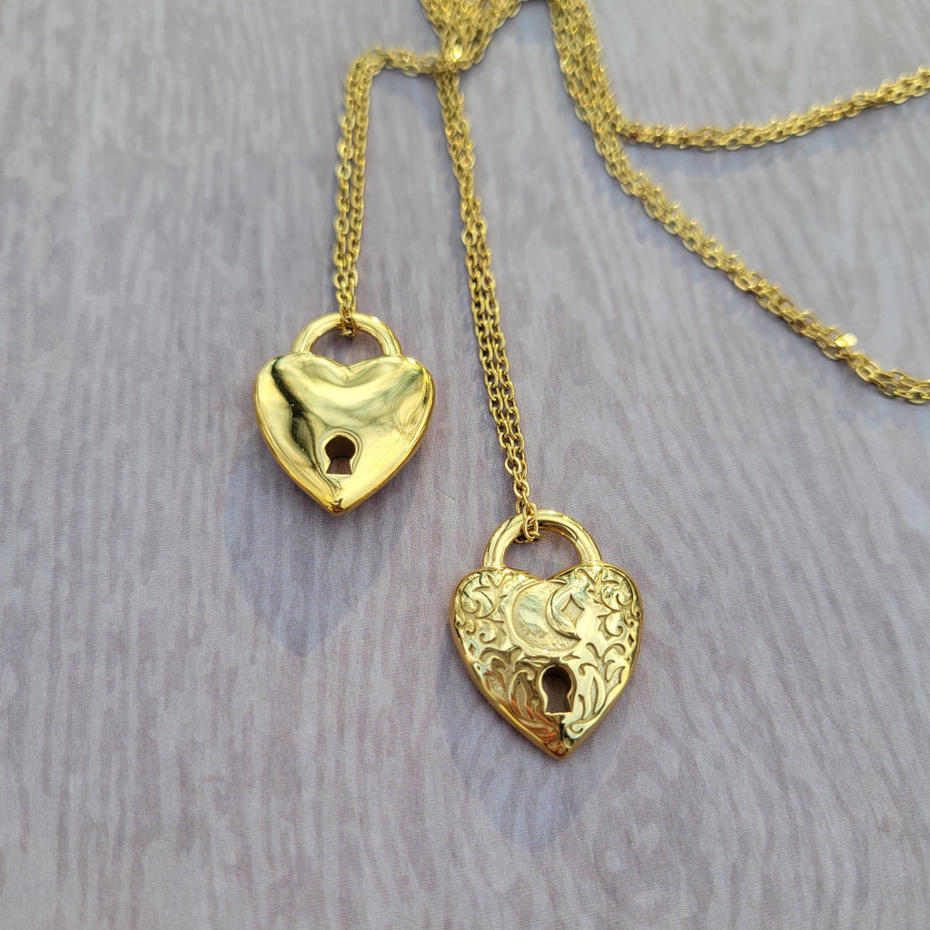 Secret Gardens Padlock Necklace