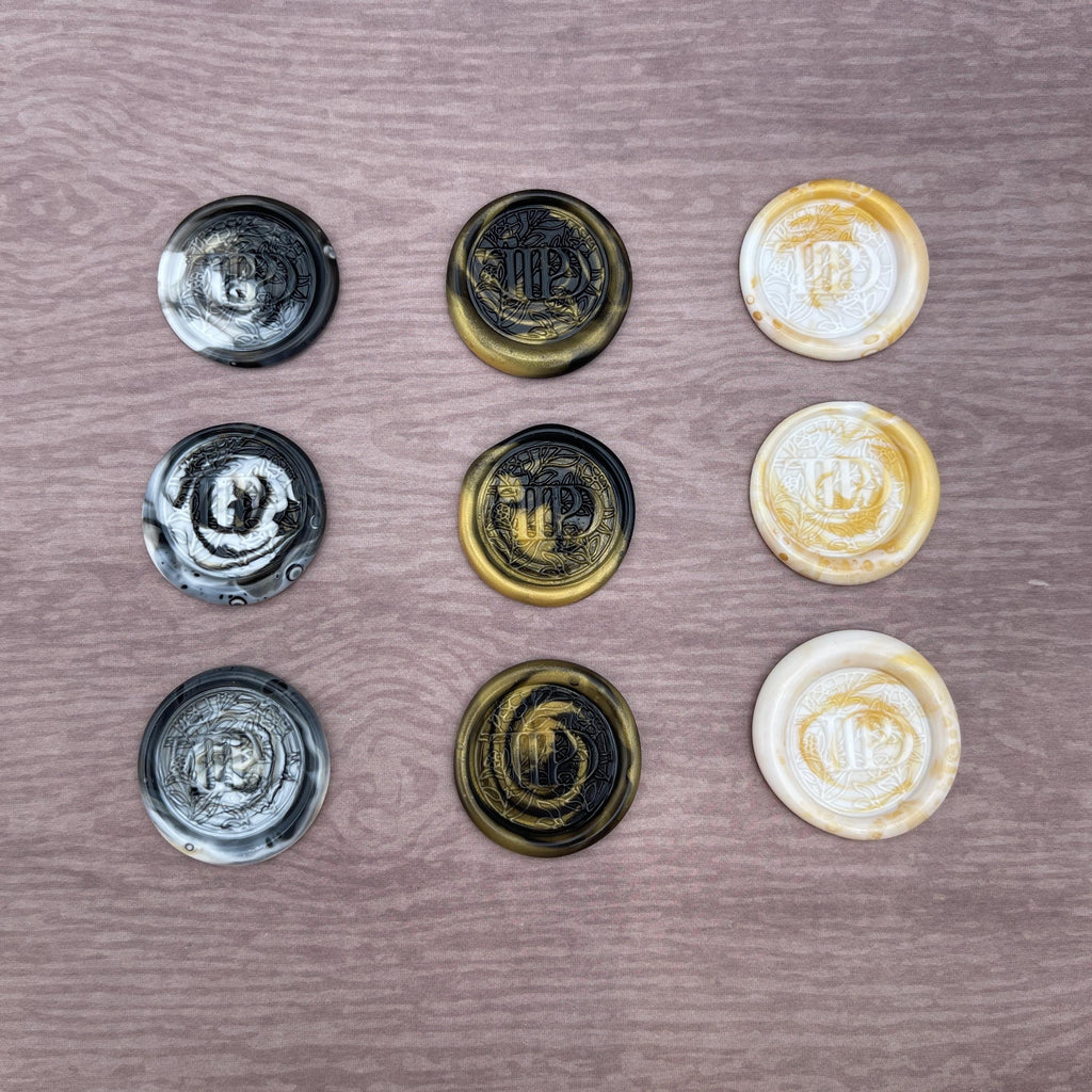 Poets Wax Seal Stickers