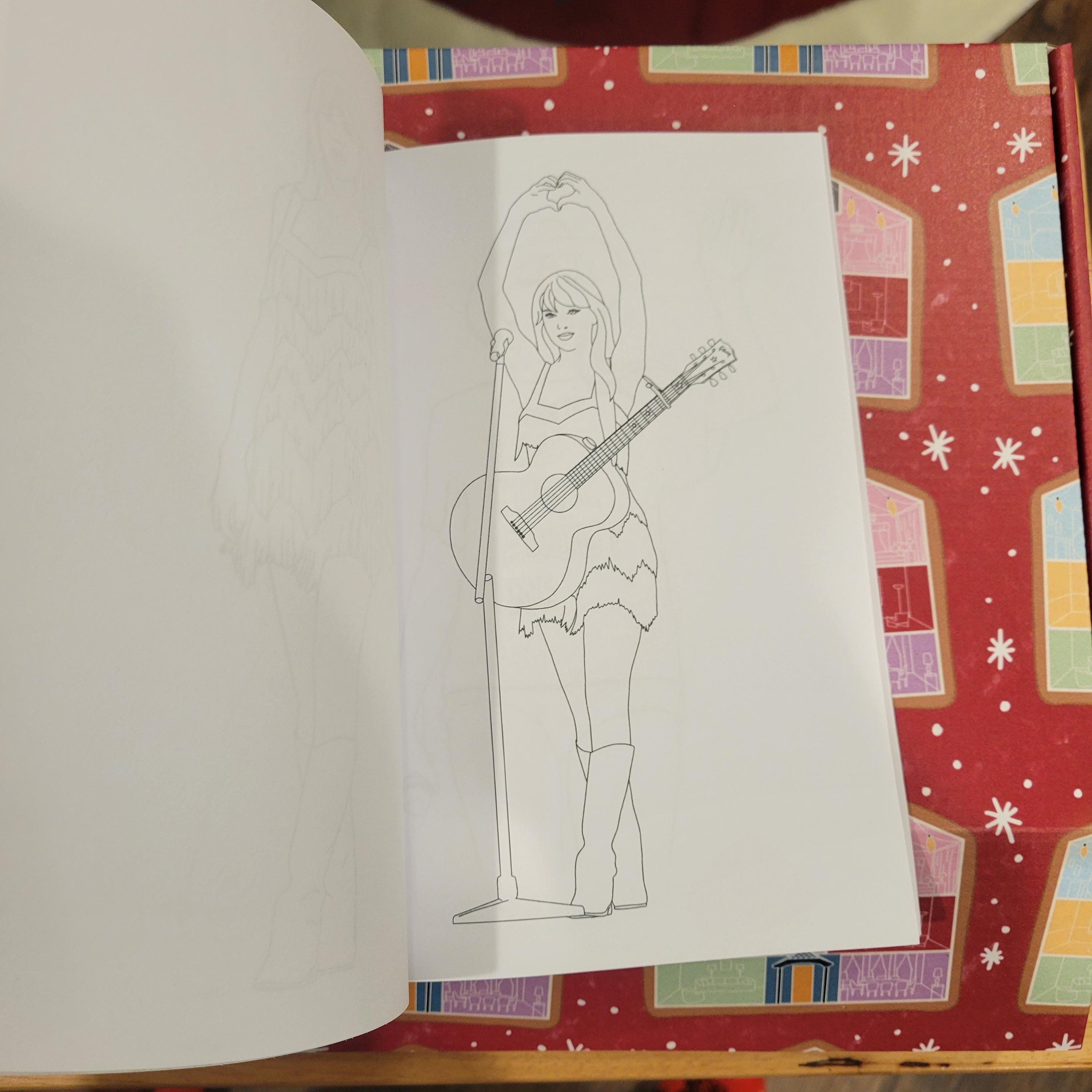 Tour Outfit Mini Coloring Book | A5 size