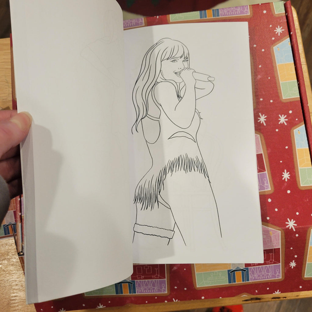 Tour Outfit Mini Coloring Book | A5 size