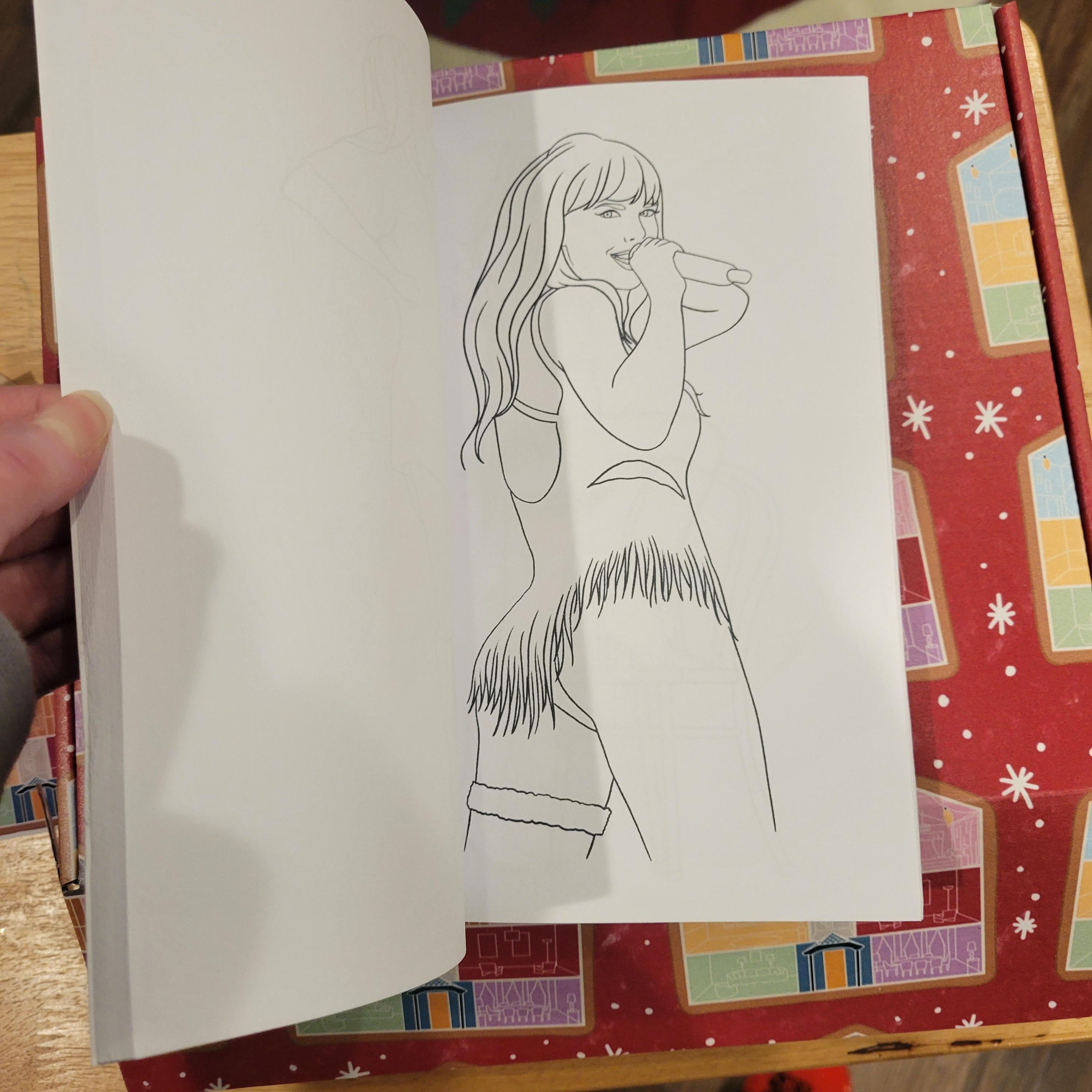 Tour Outfit Mini Coloring Book | A5 size