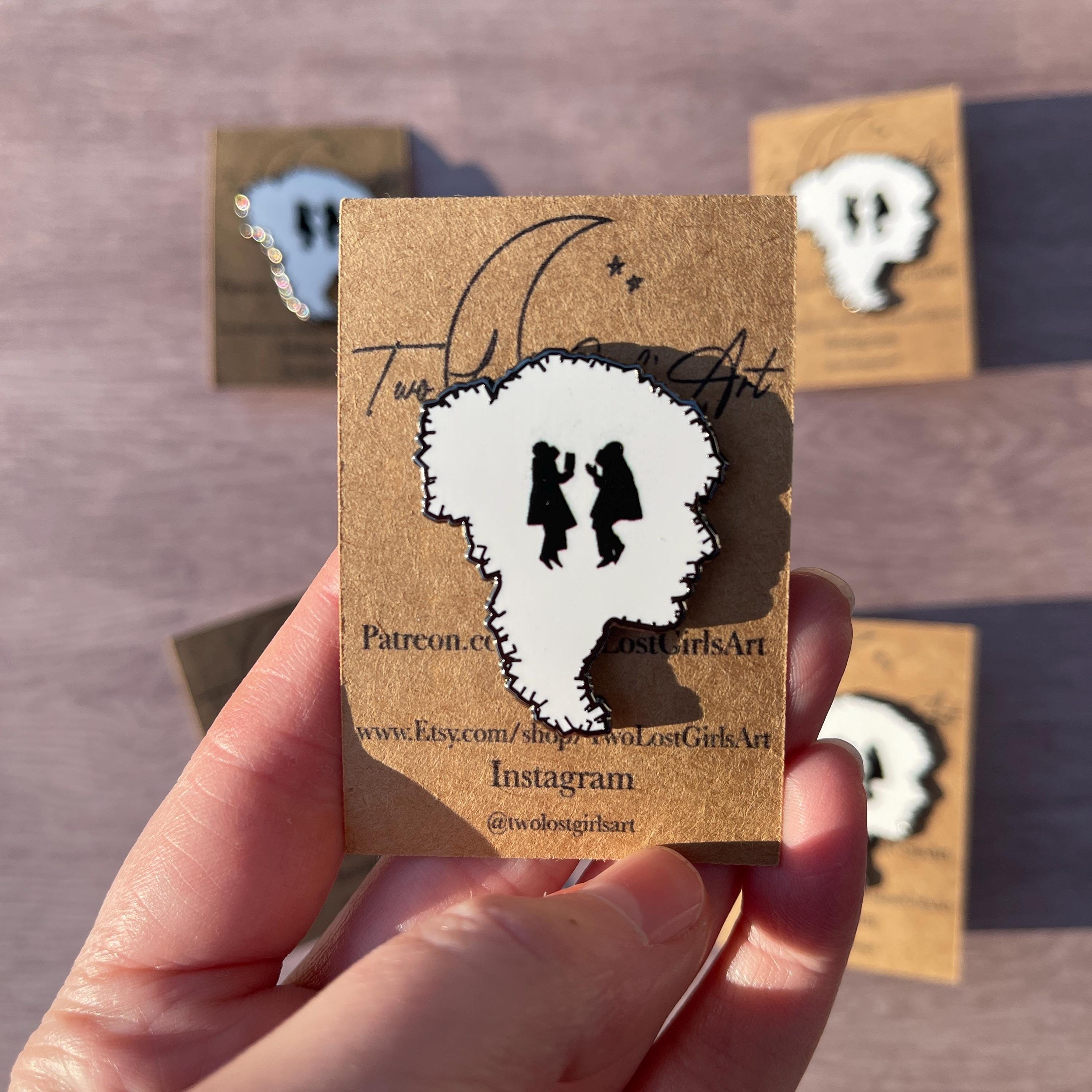 It's ruining my life enamel pin