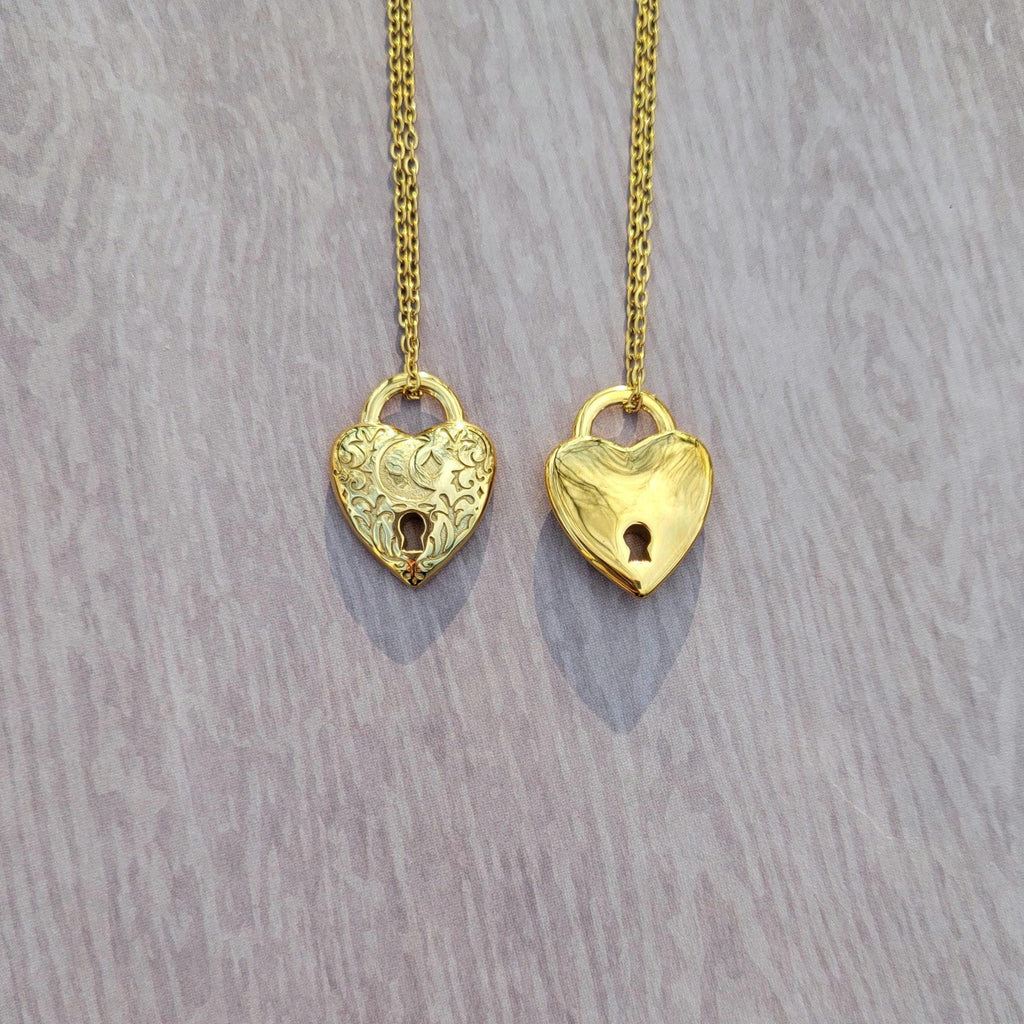 Secret Gardens Padlock Necklace