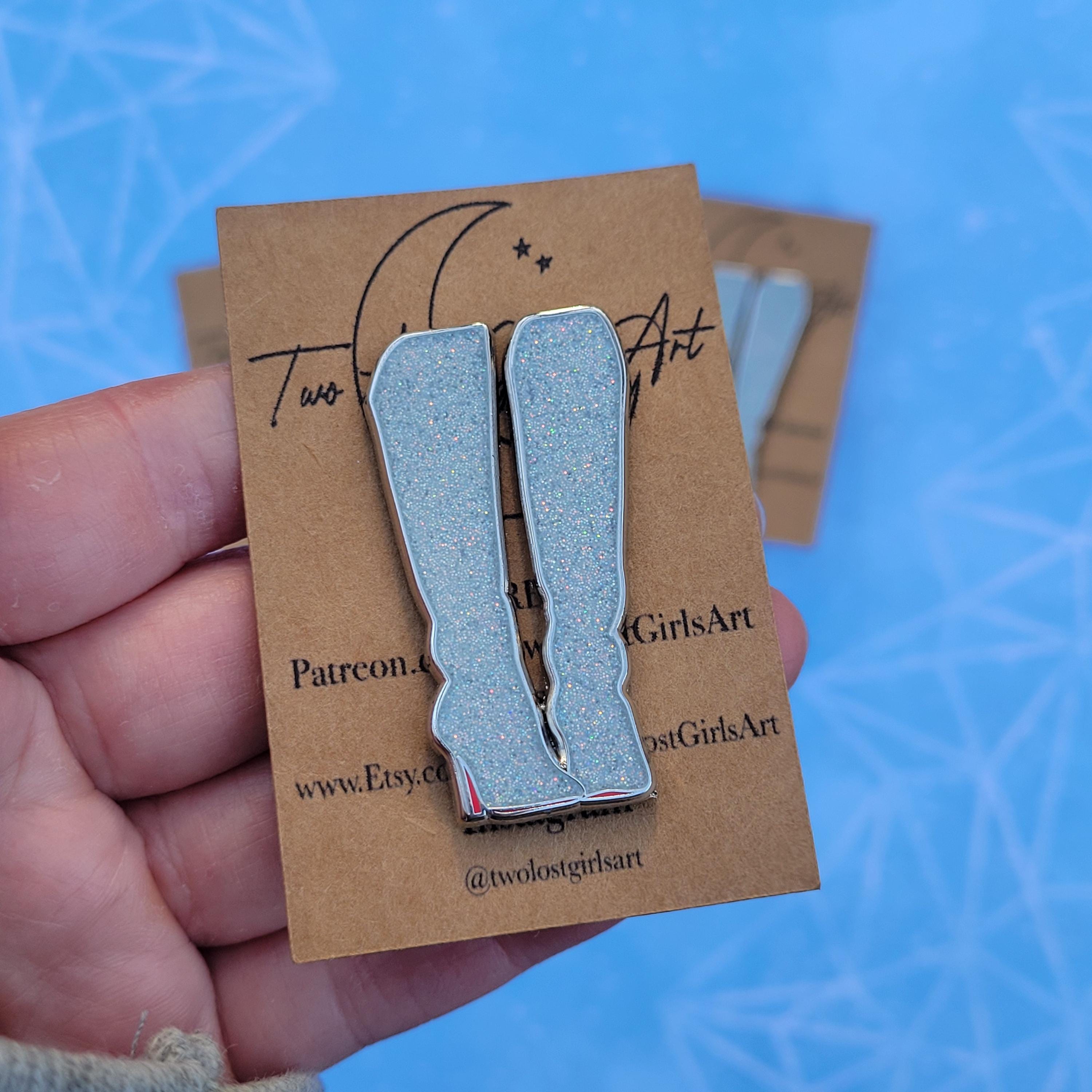 In Stilettos for Miles Lover Boots Pin Set