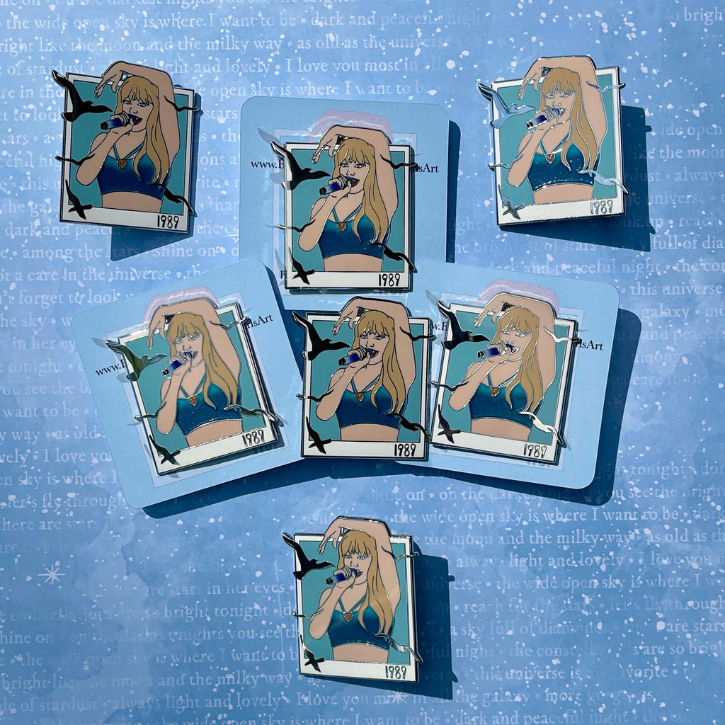 1989 Polaroid "Eras Collection" Pin