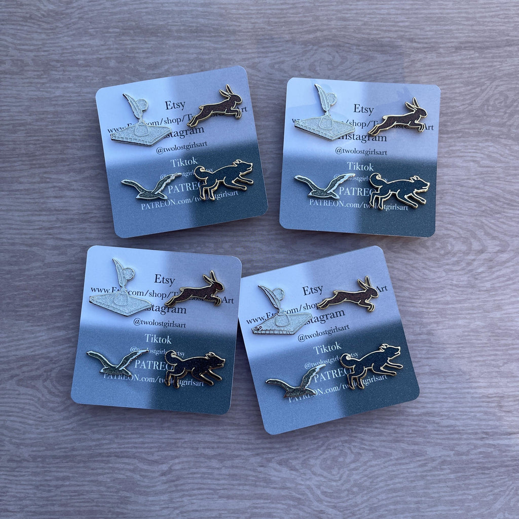 TTPD Mini Glitter Pin Set