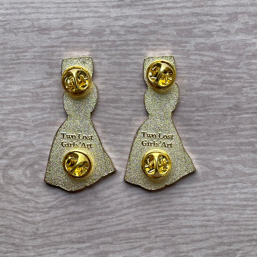 All Too Well Red Scarf Enamel Pin