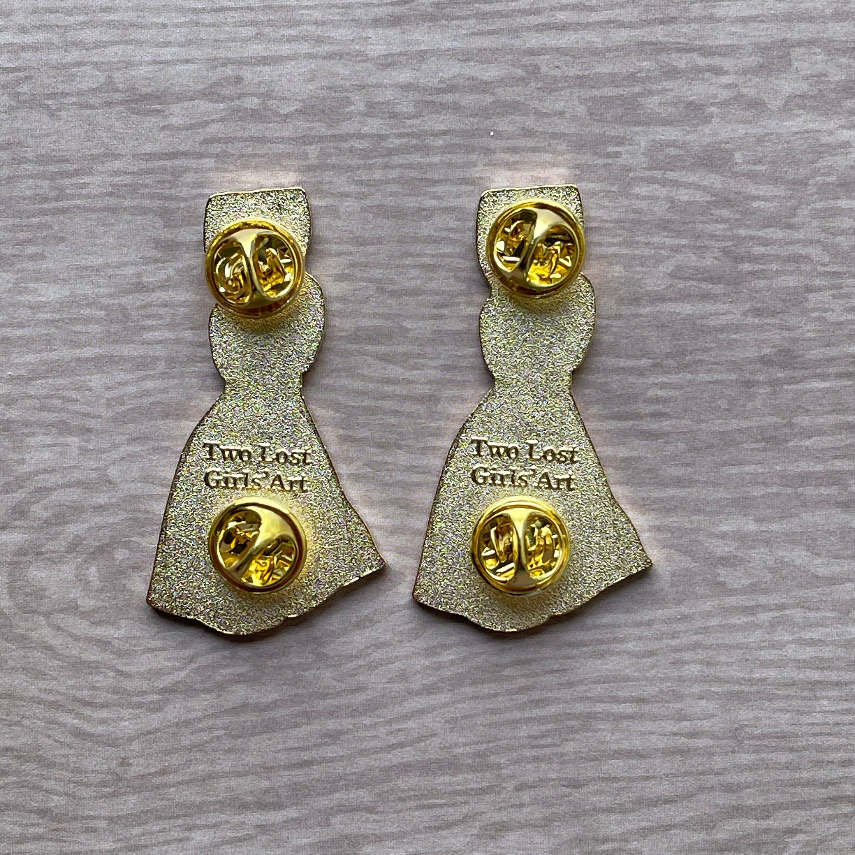 All Too Well Red Scarf Enamel Pin