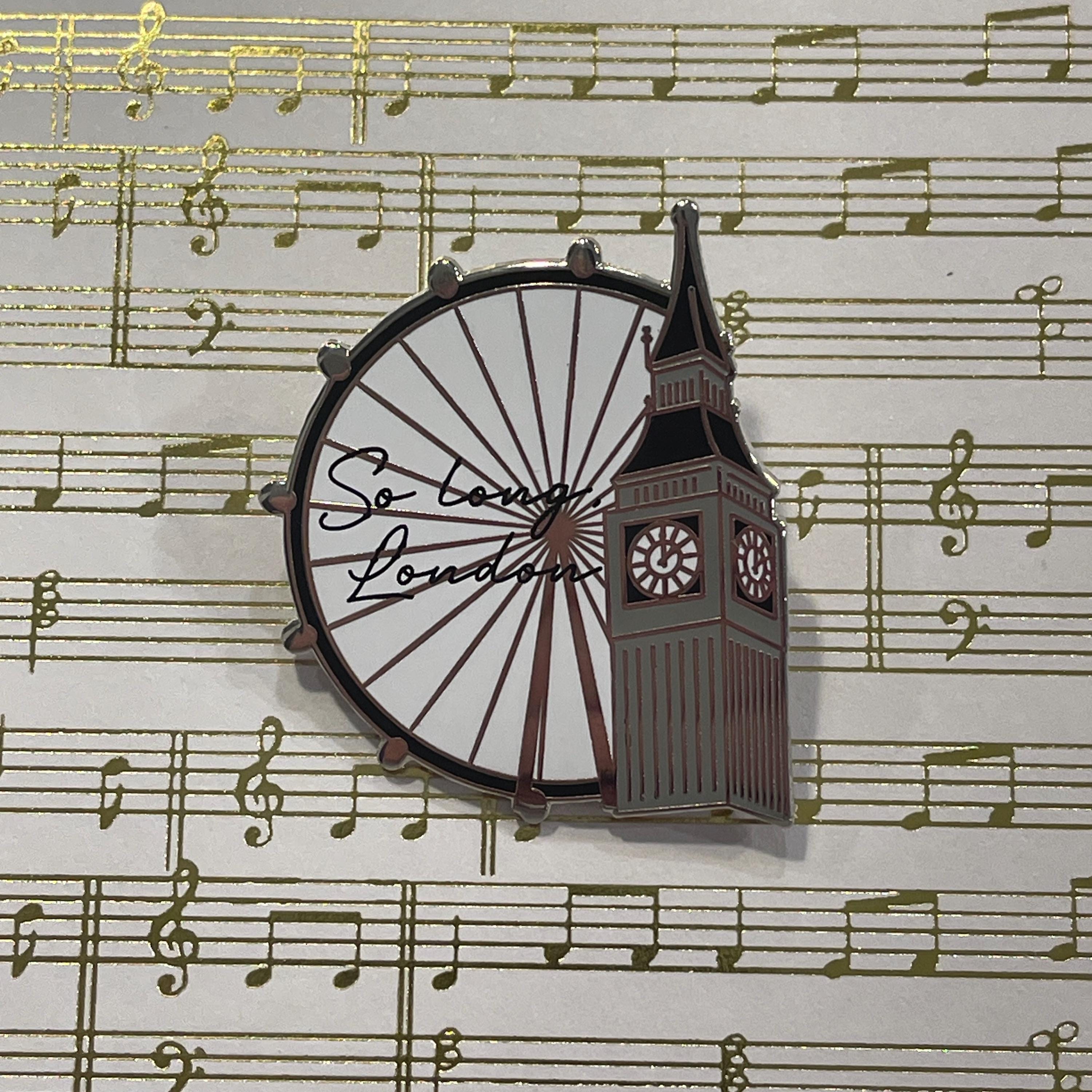 So Long London Pin