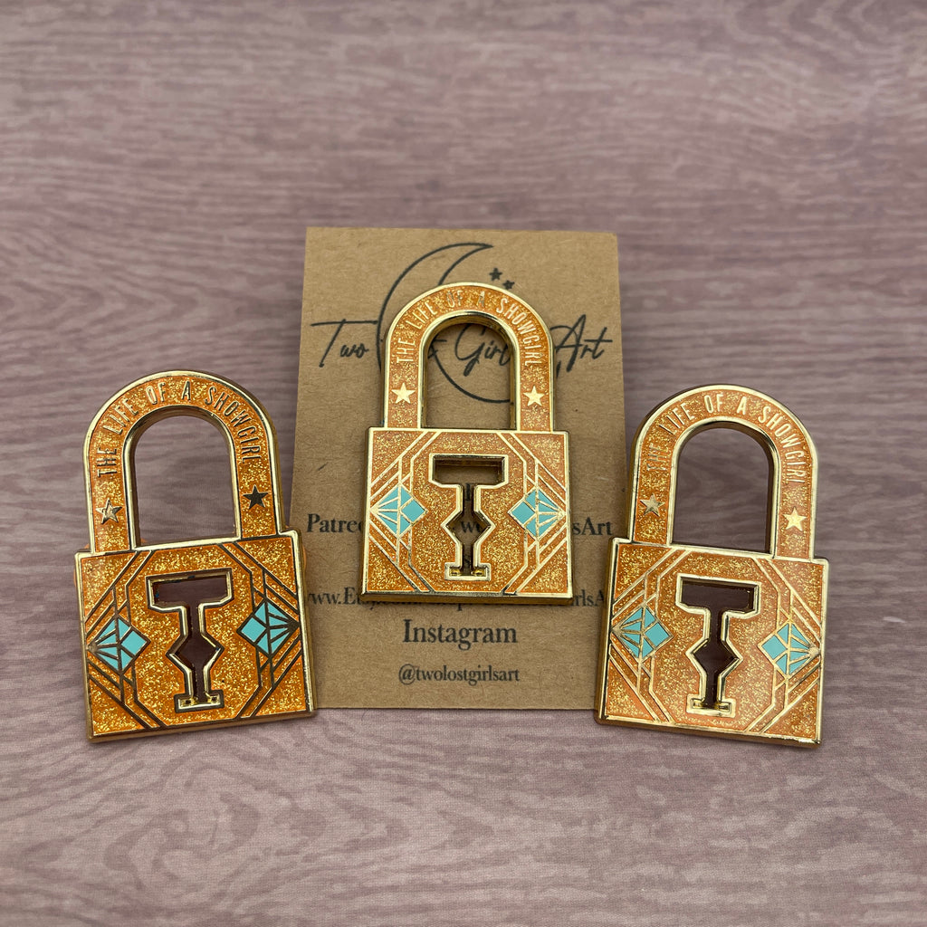 Showgirl Lock Pin