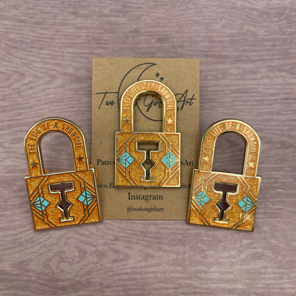 Showgirl Lock Pin