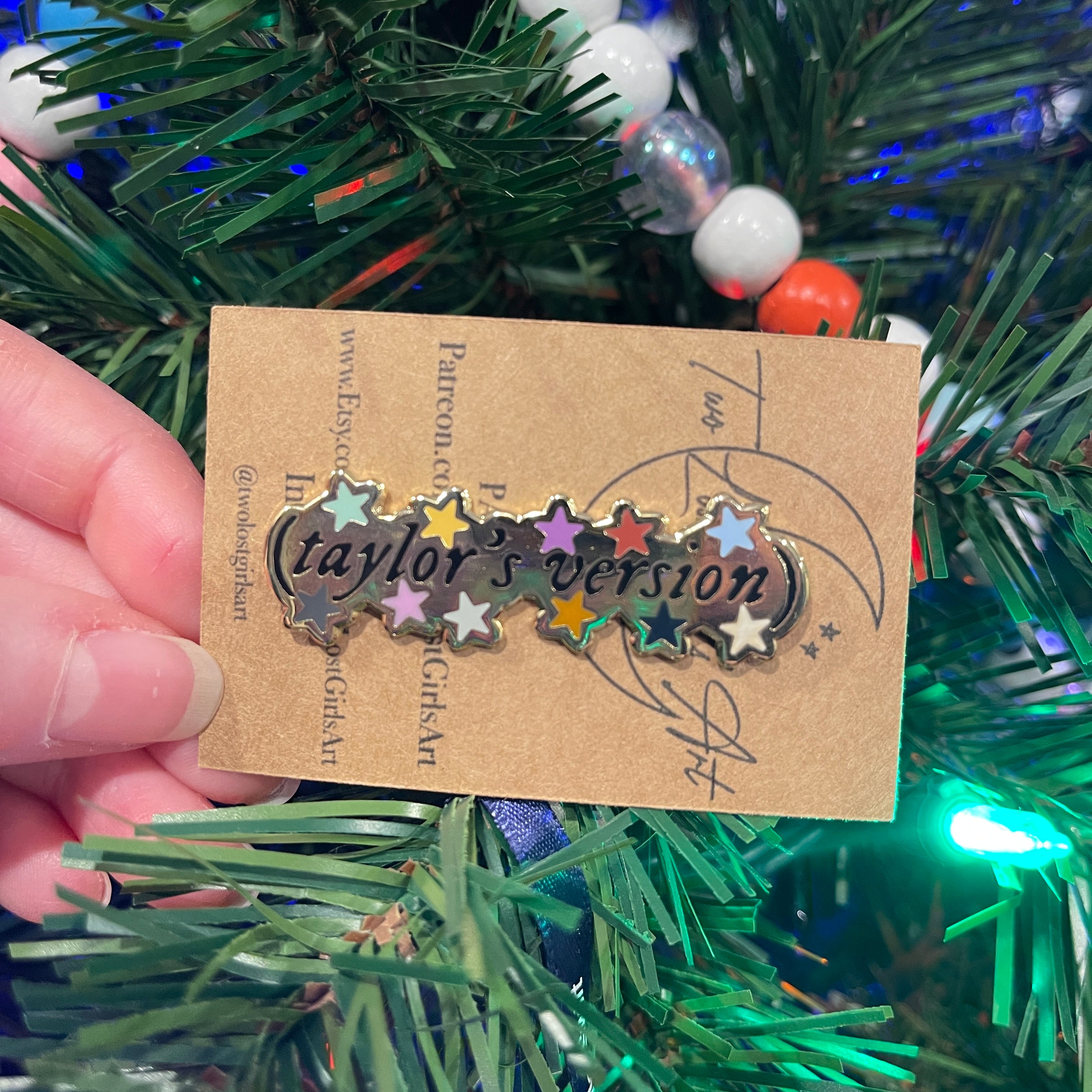 "Taylor's Version" hard enamel Pin