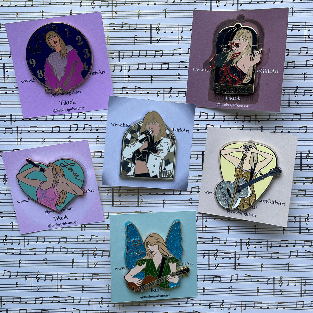 TTPD 2in Glitter Pin