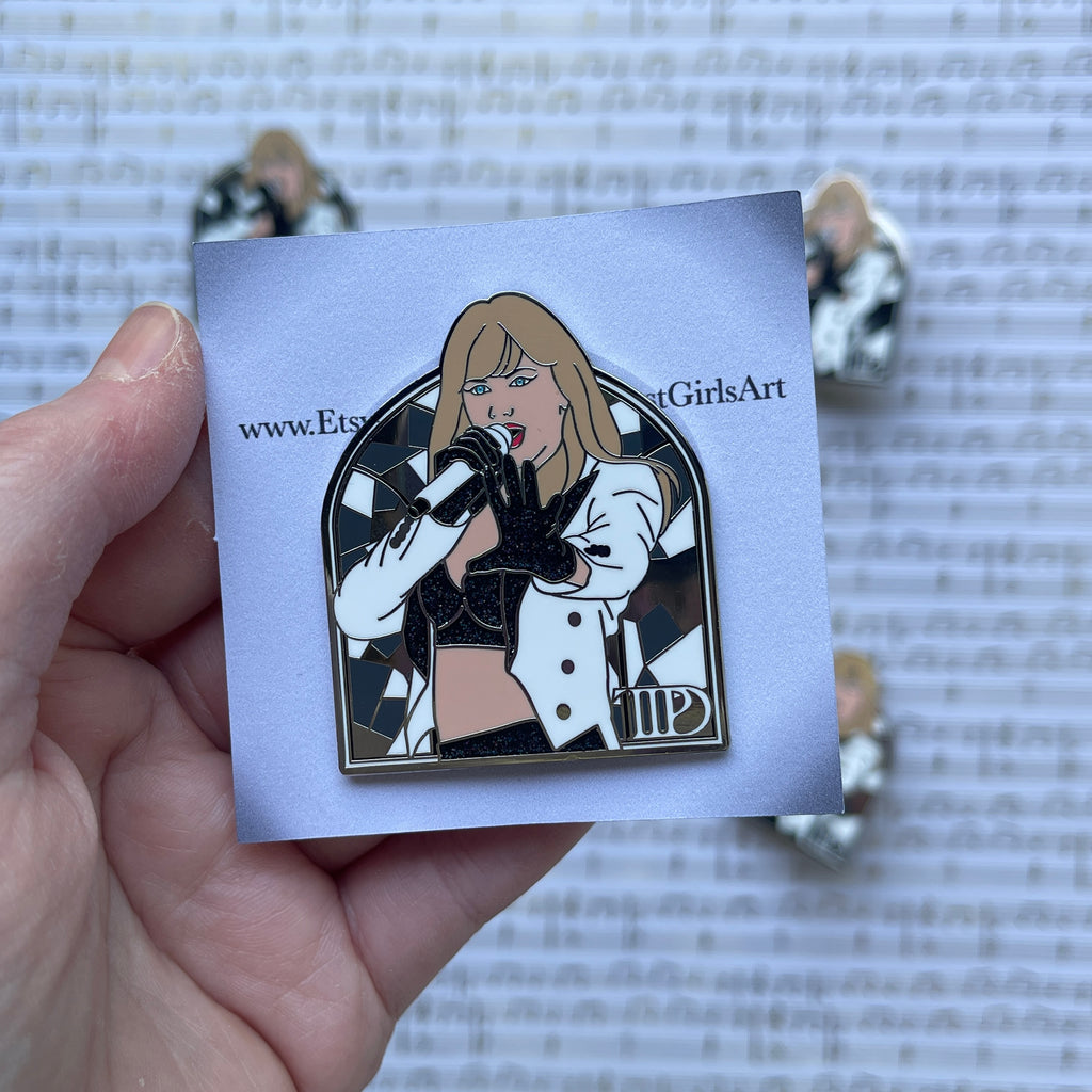 TTPD 2in Glitter Pin