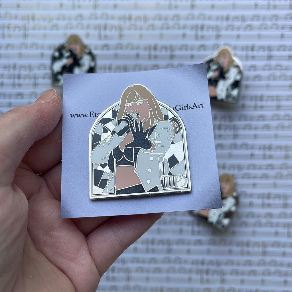 TTPD 2in Glitter Pin