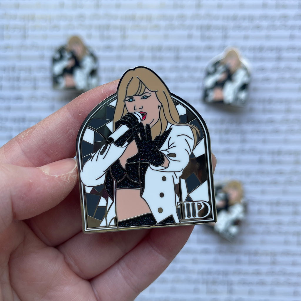 TTPD 2in Glitter Pin