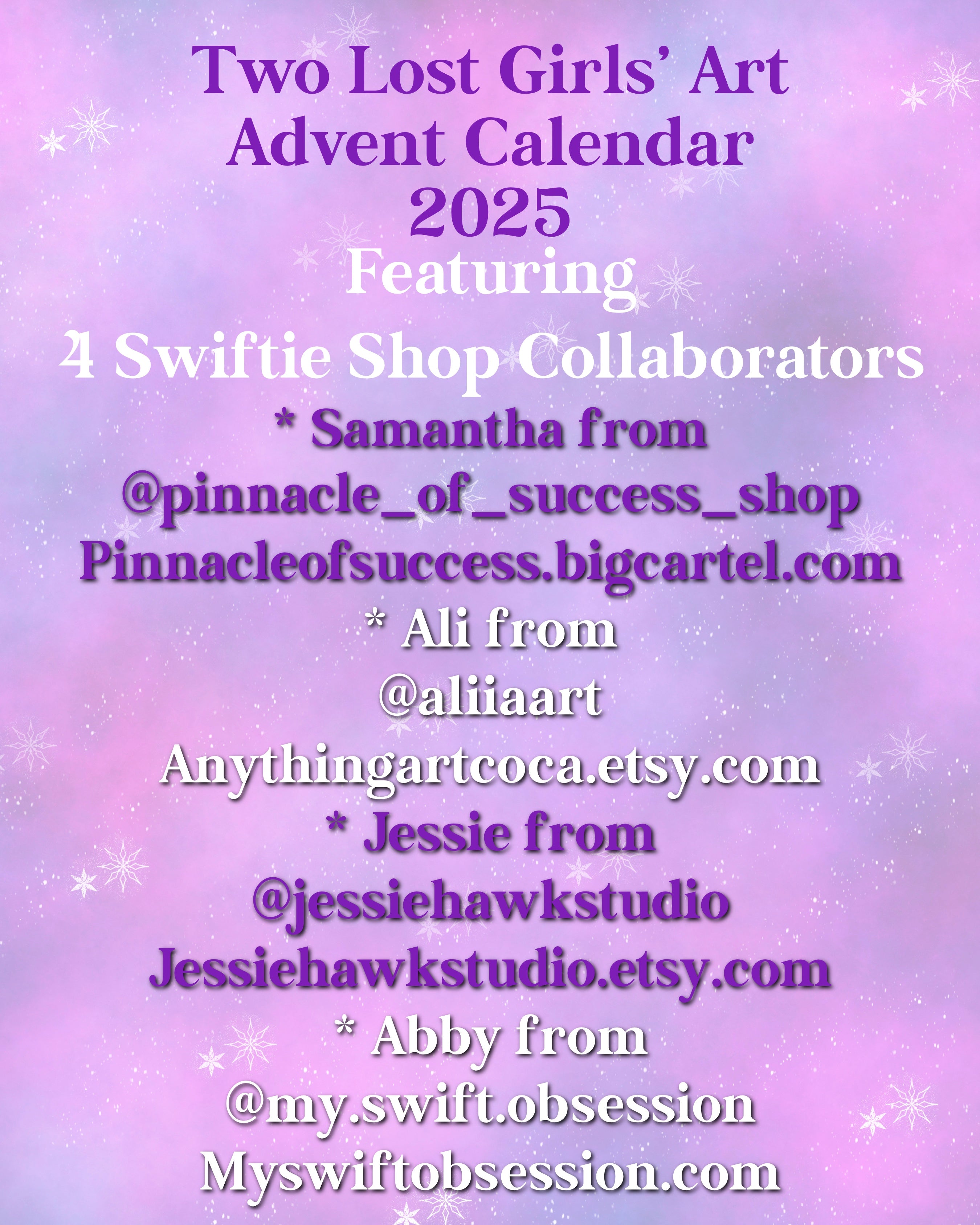 2025 Advent Calendar Pre-Order (ships Nov 20th)