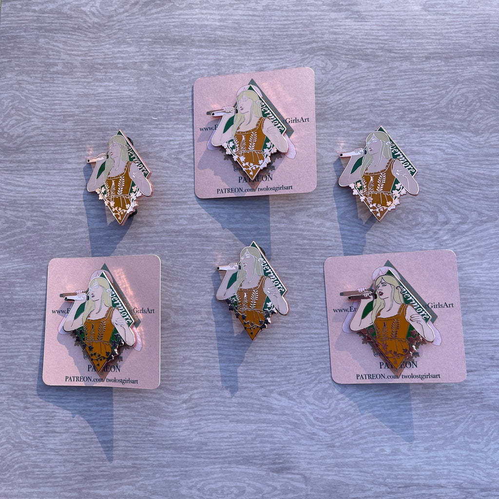 Evermore 2in Hard Enamel Pin