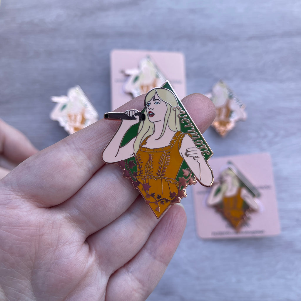 Evermore 2in Hard Enamel Pin