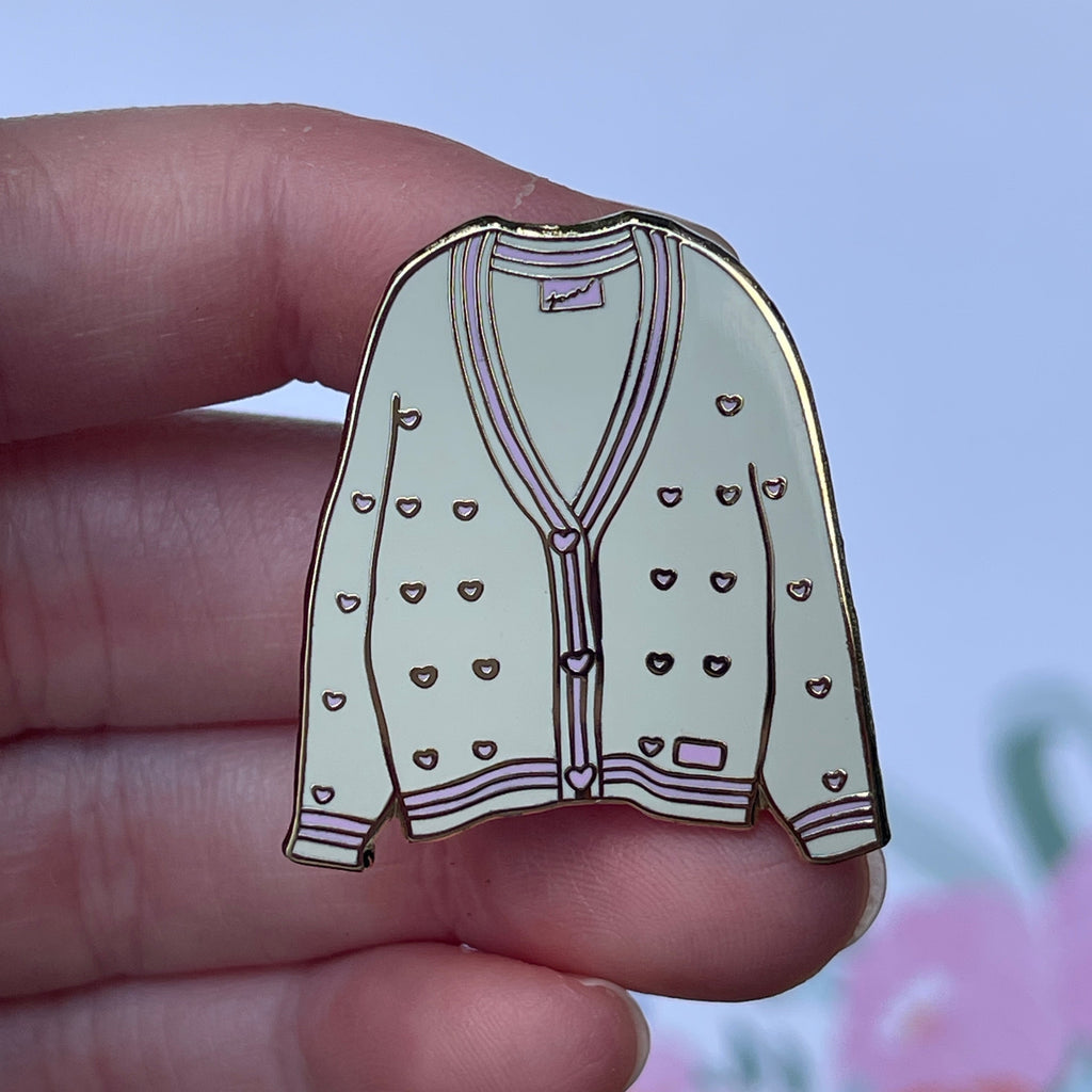 Lover Cardigan Pin