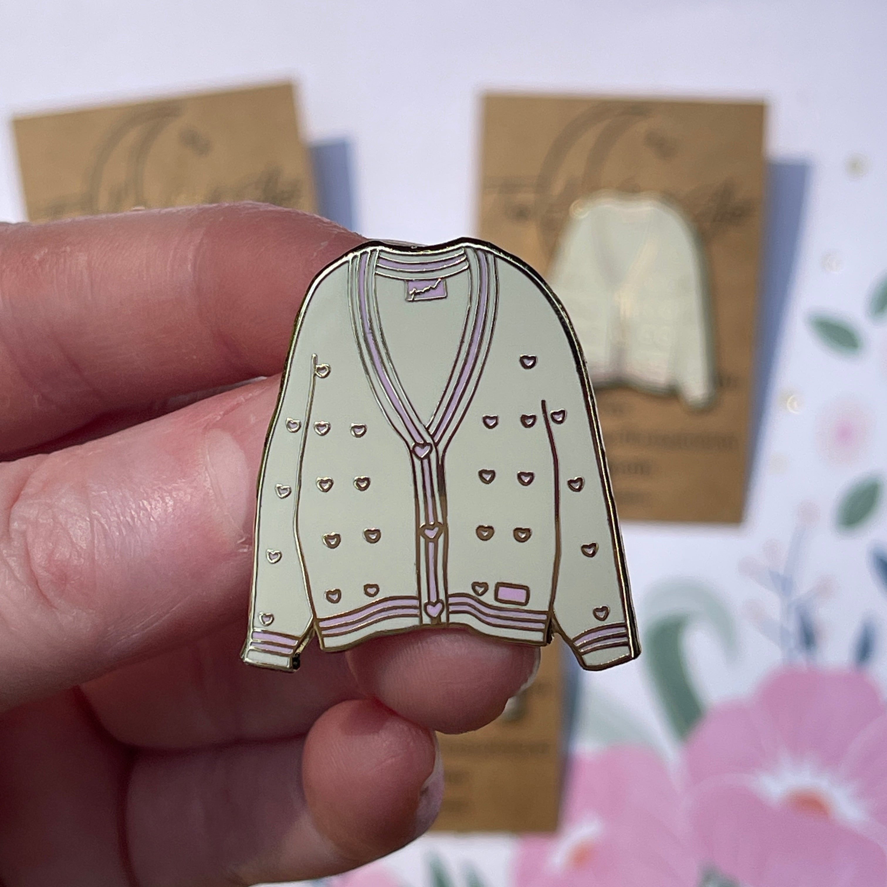 Lover Cardigan Pin