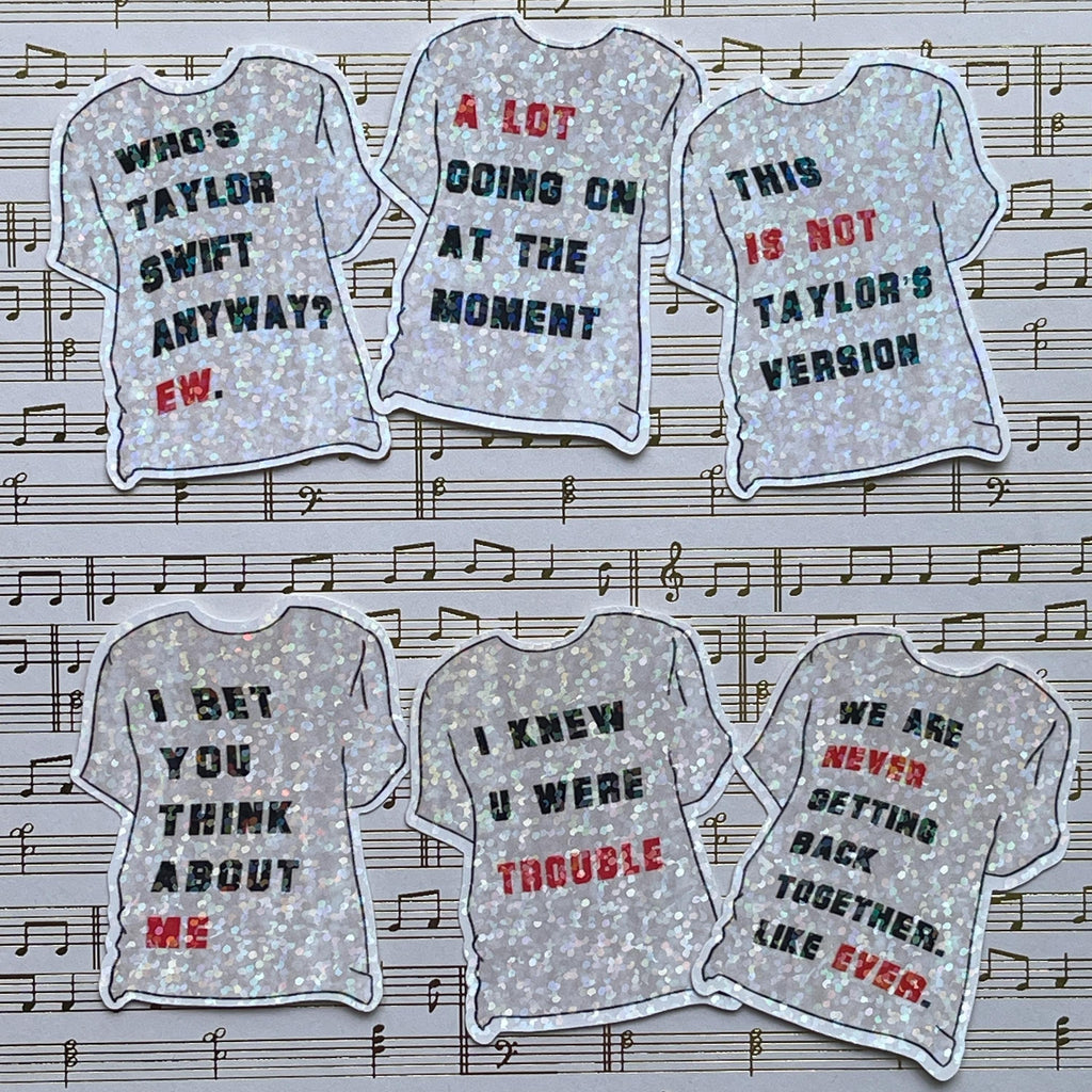 22 T Shirt Sticker Pack