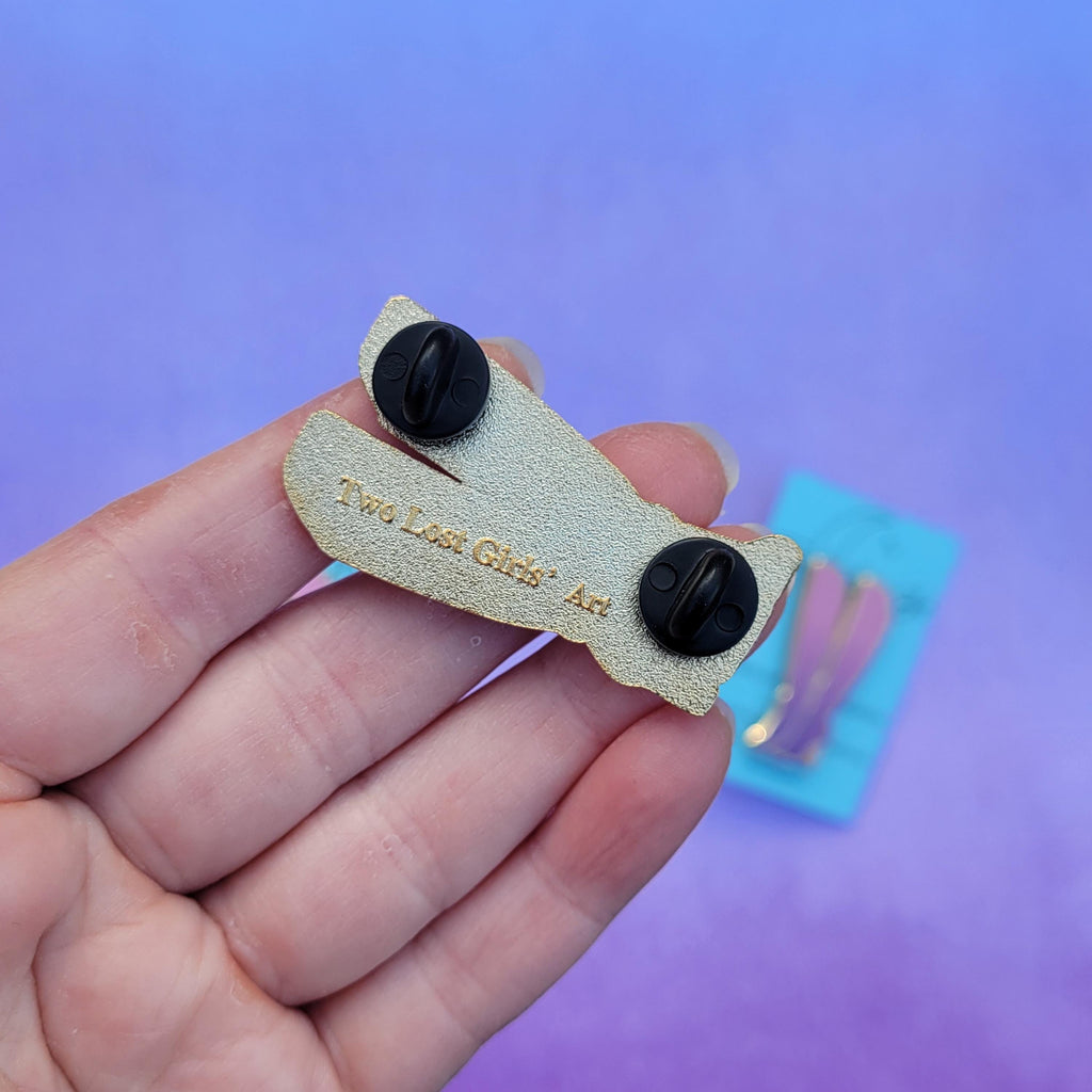 Purple Lover Boots Pin